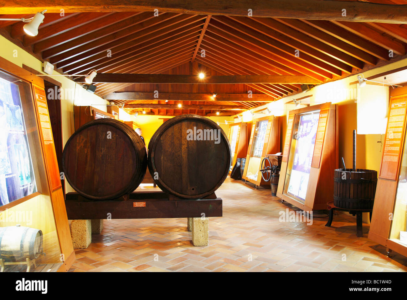Museo Casa del Vino (Weinmuseum) in El Sauzal auf Teneriffa auf den Kanarischen Inseln Stockfoto