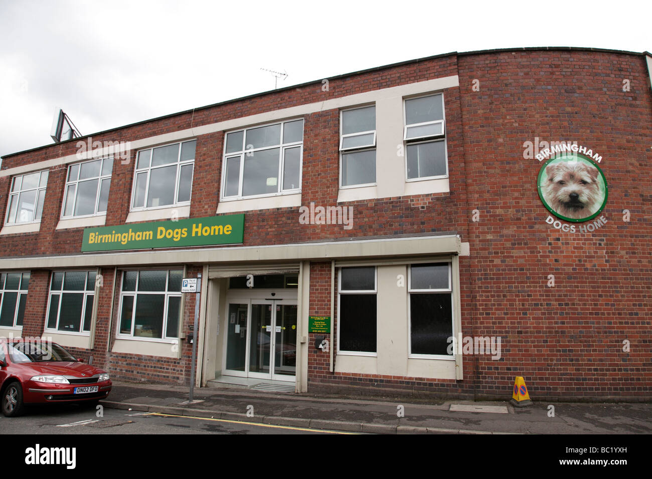 Fassade des Birmingham Hunde zu Hause neue Bartholomew Straße Digbeth Birmingham uk Stockfoto