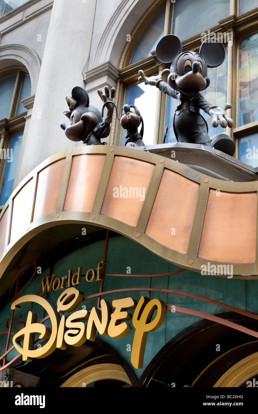 Welt der Disney Store NYC Stockfoto