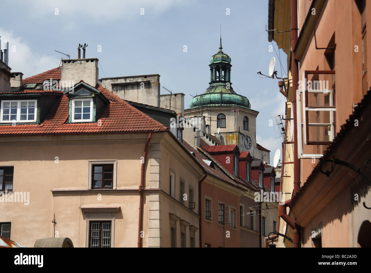 Alte Stadt Lublin, Polen. Stockfoto