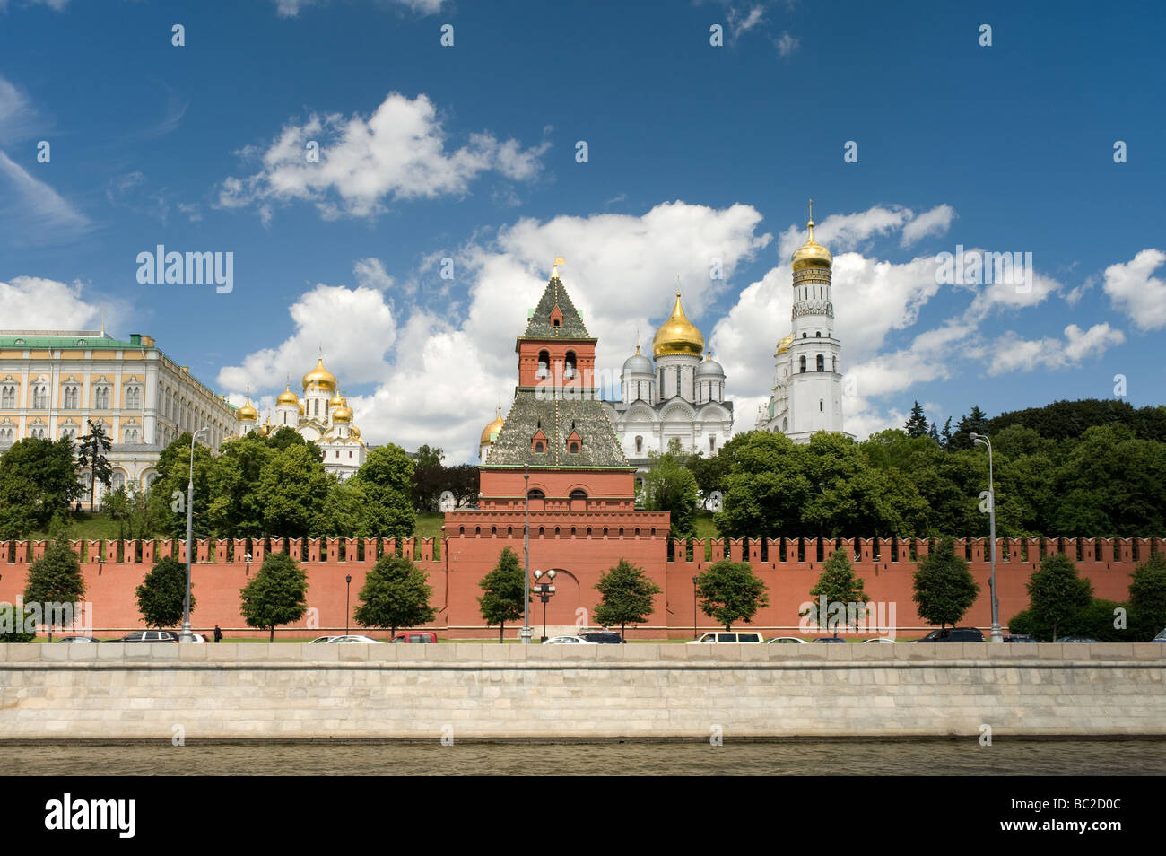 Russland Moskau Moskauer Kreml hautnah Stockfoto