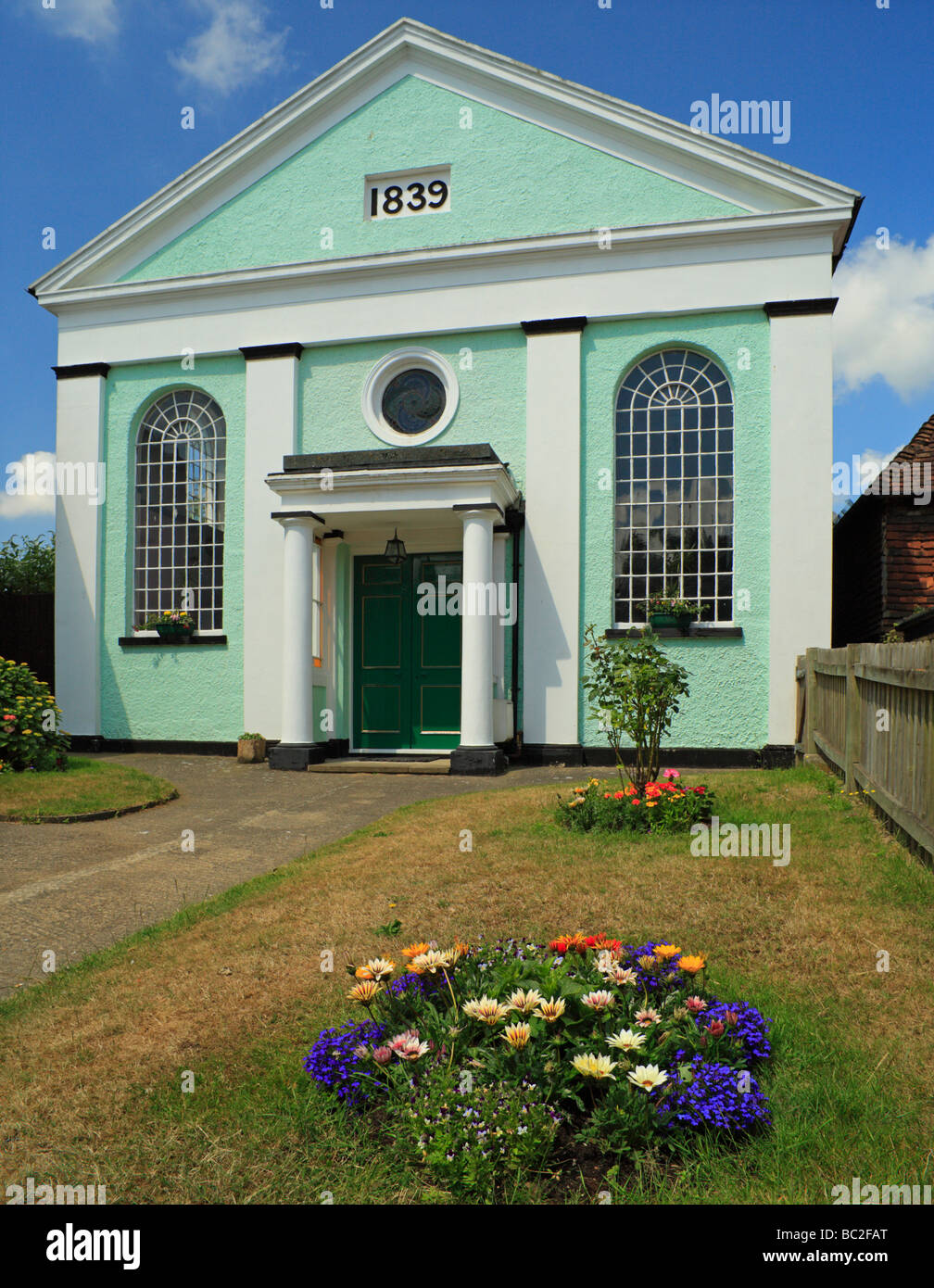 Die Westerham Evangelical Congregational Church. Westerham, Kent, England, UK. Stockfoto