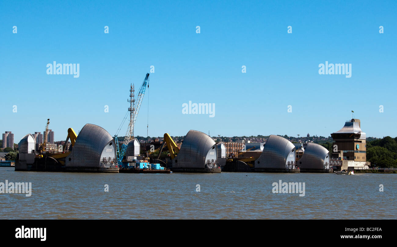 Thames Barrier Stockfoto