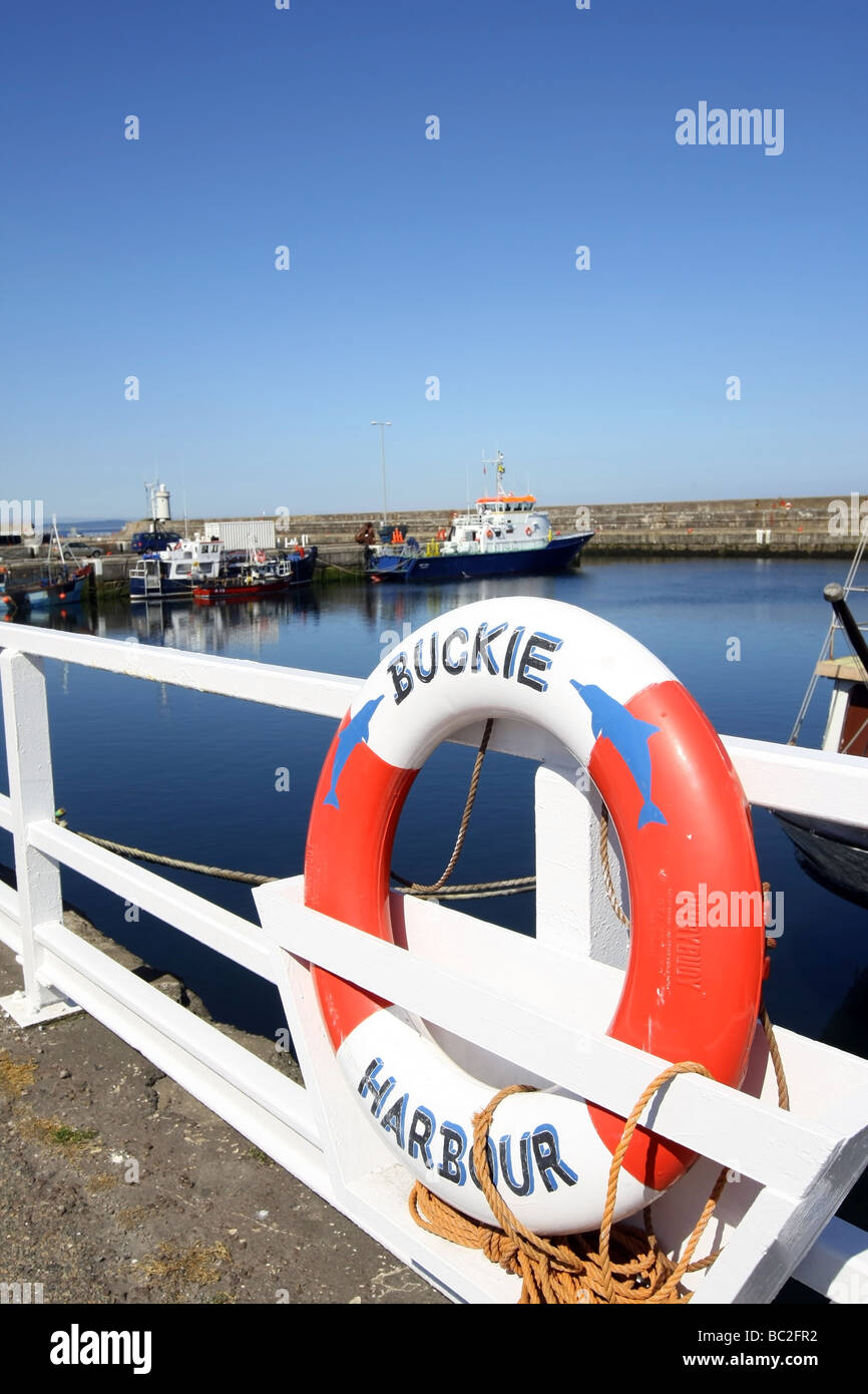 Der Hafen von Fischen Stadt von Buckie, Aberdeenshire, Schottland, UK Stockfoto