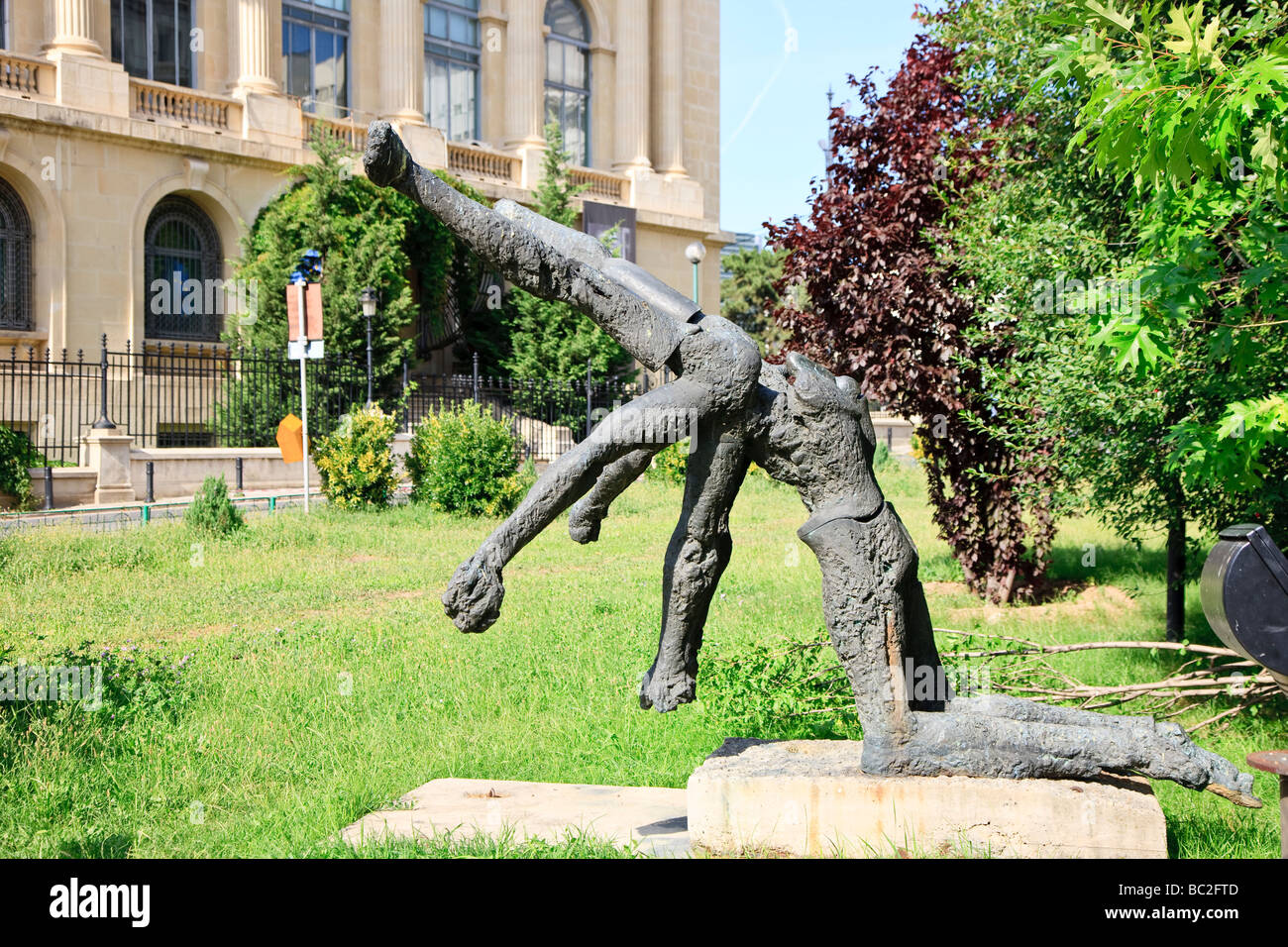 Skulptur gewidmet den Opfern der kommunistischen Revolution von 1989 rumänischen Zähler in Bukarest Rumänien Stockfoto