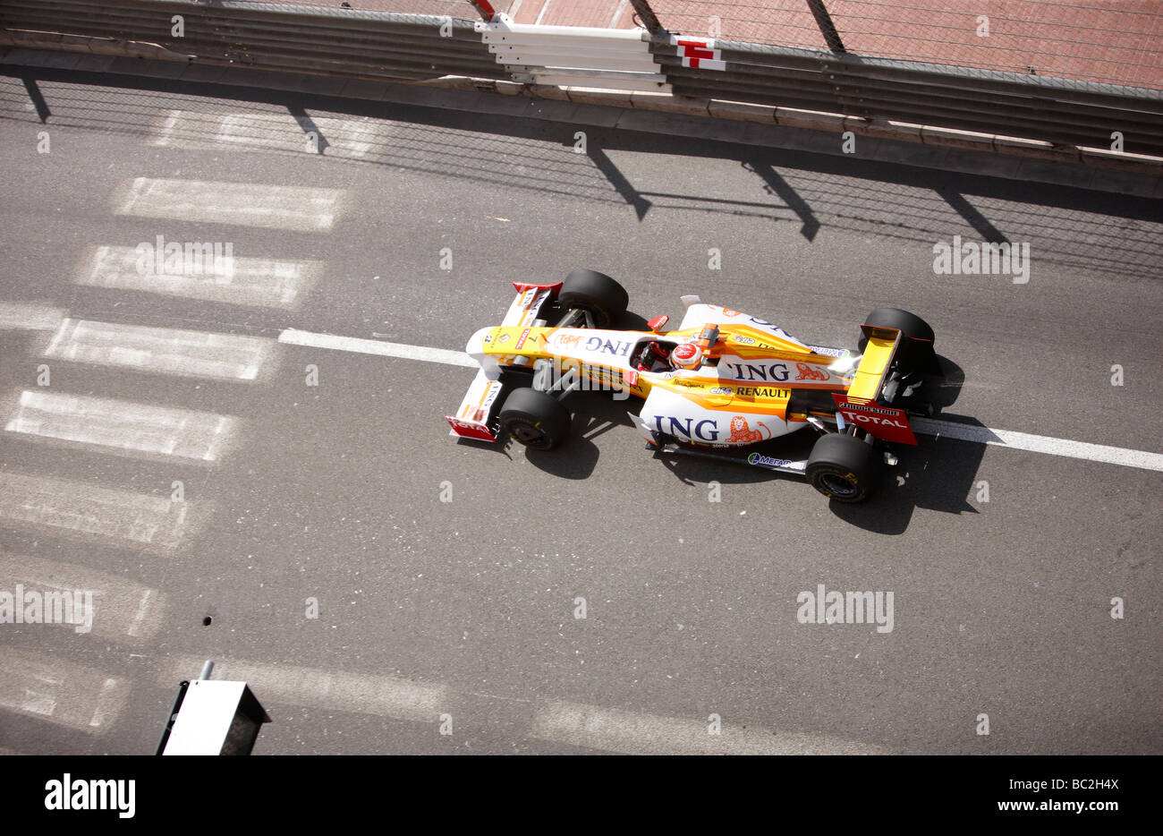 Renault Fernando Alonso Stockfoto