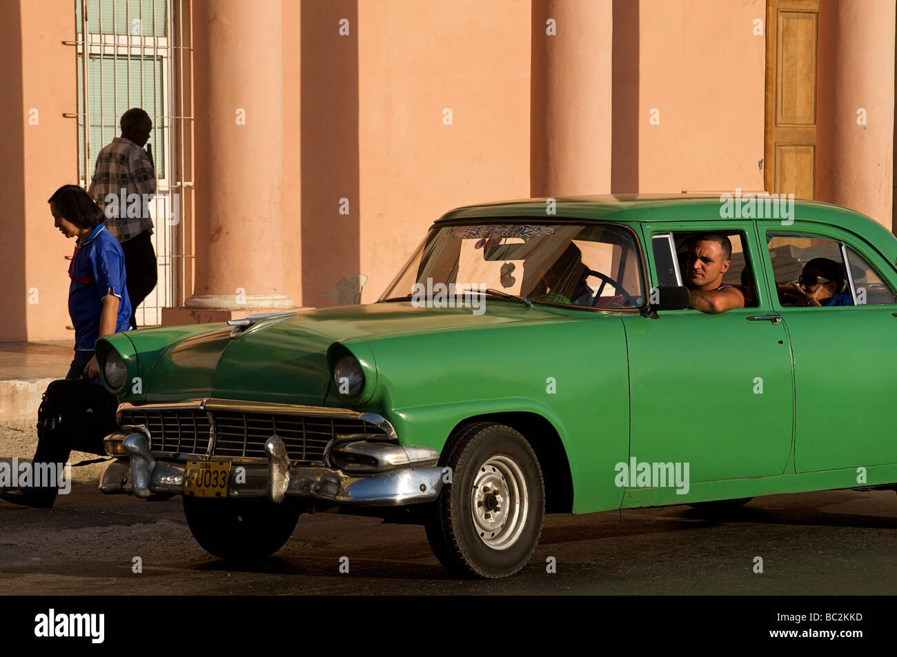 Amerikanische Oldtimer. Eine kulturelle Ikone für modernen Kuba. Havanna, Kuba Stockfoto