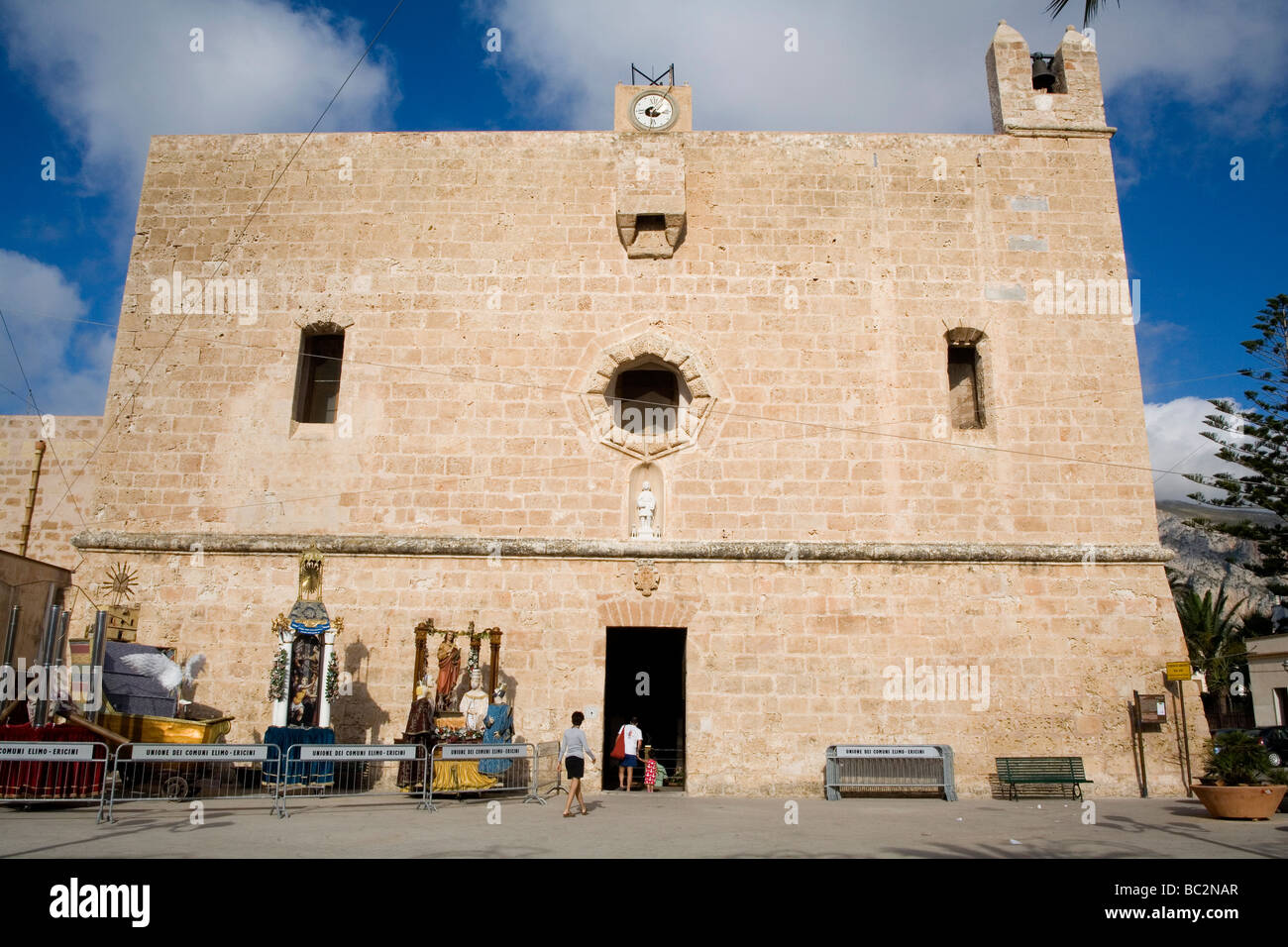 San Vito Lo Capo Trapani Sizilien Italien Stockfoto