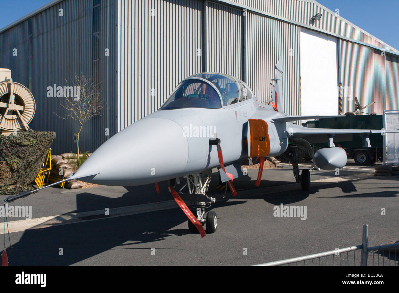 South African Air Force SAAB Gripen C - Multi-Role Kämpfer, erweiterte leichtes Kampfflugzeug (ALFA) Stockfoto