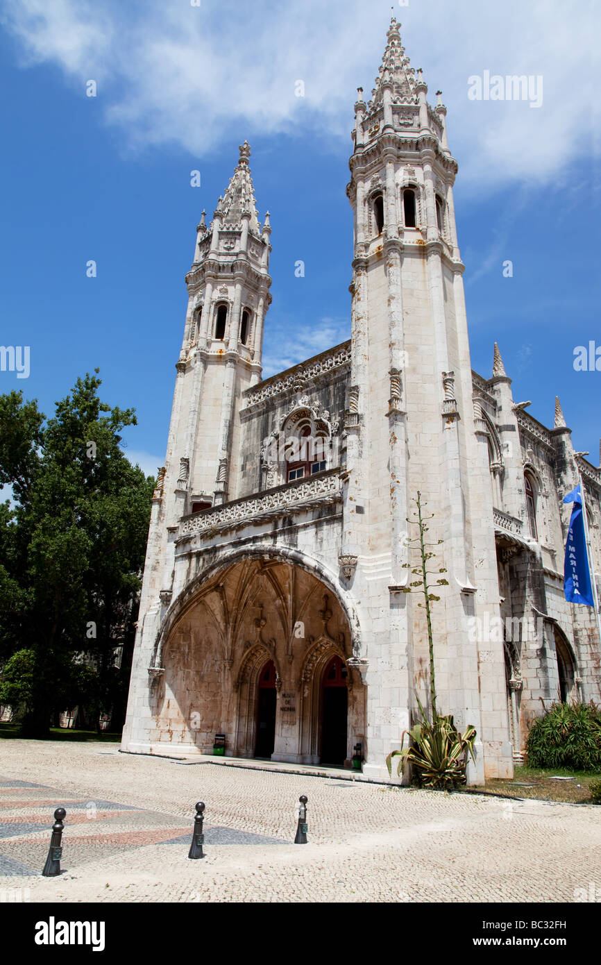 Maritime Museum (Museu de Marinha) in Belém, Lissabon Portugal. Stockfoto