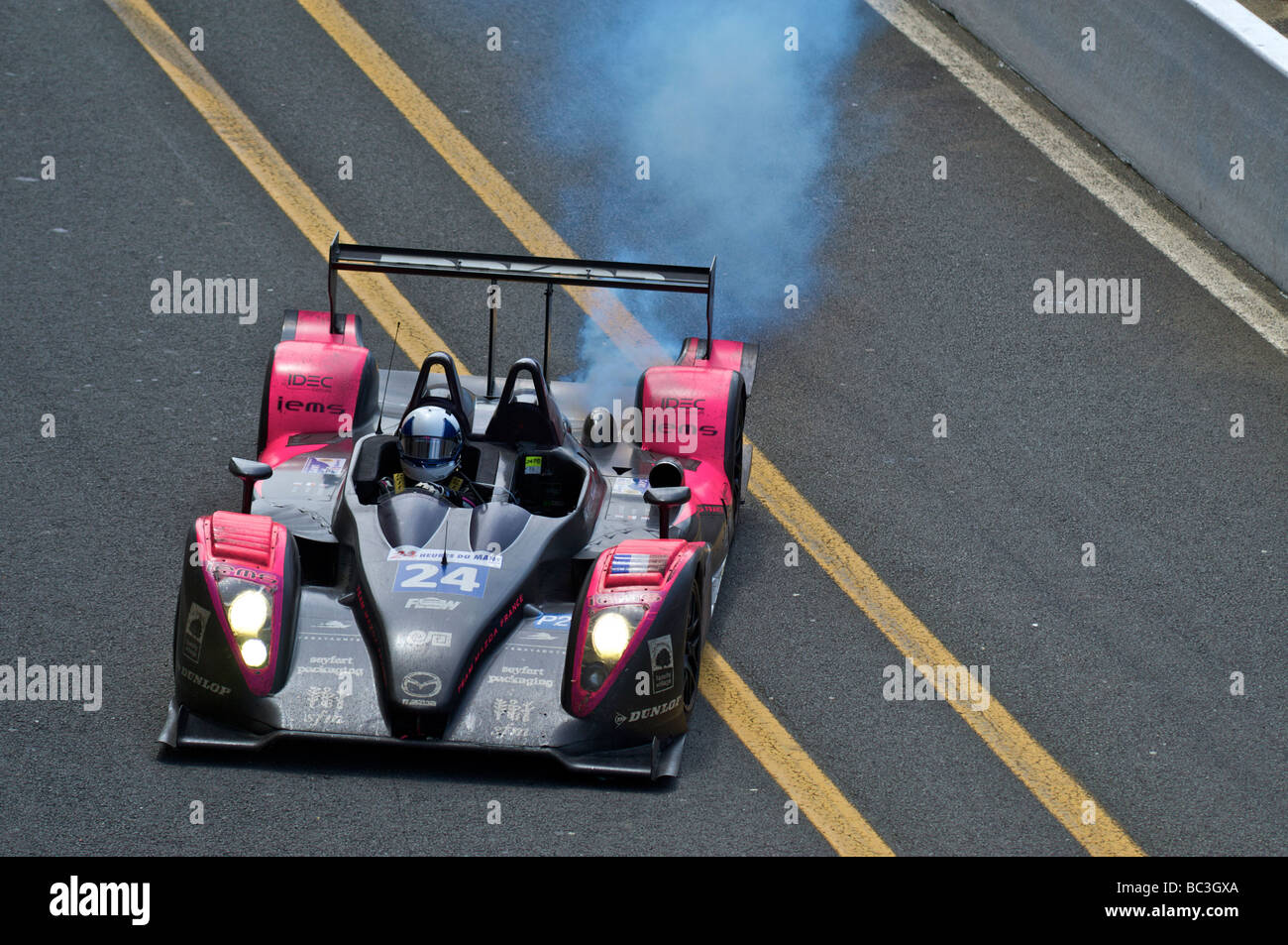 24 Stunden von Le Mans-Sportwagen-Rennen 2009 Stockfoto