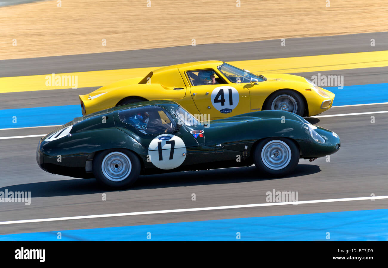 24 Stunden von Le Mans-Sportwagen-Rennen 2009 Stockfoto
