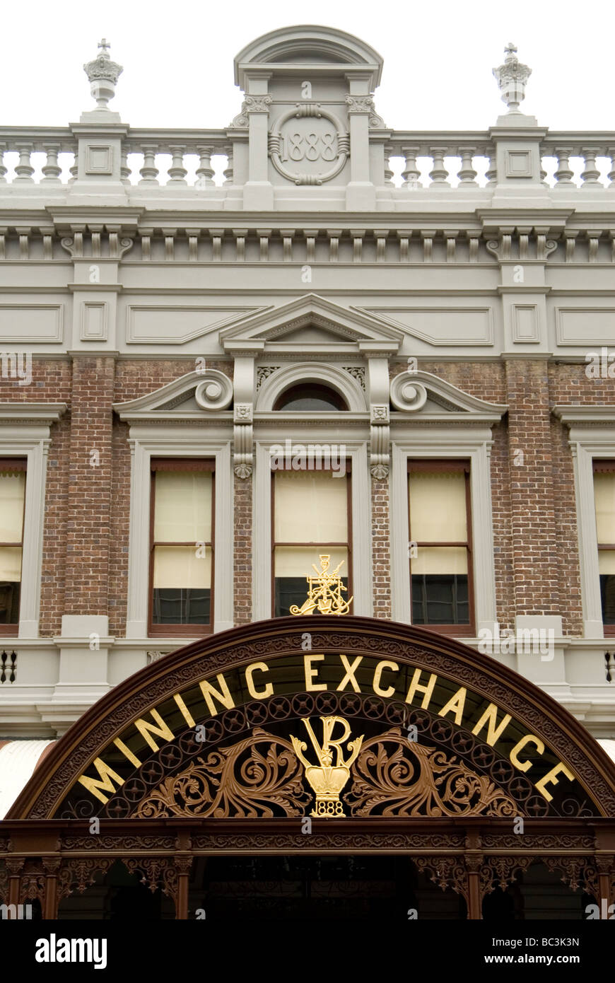 Bergbau-Börsengebäude in Ballarat, Victoria, Australien Stockfoto