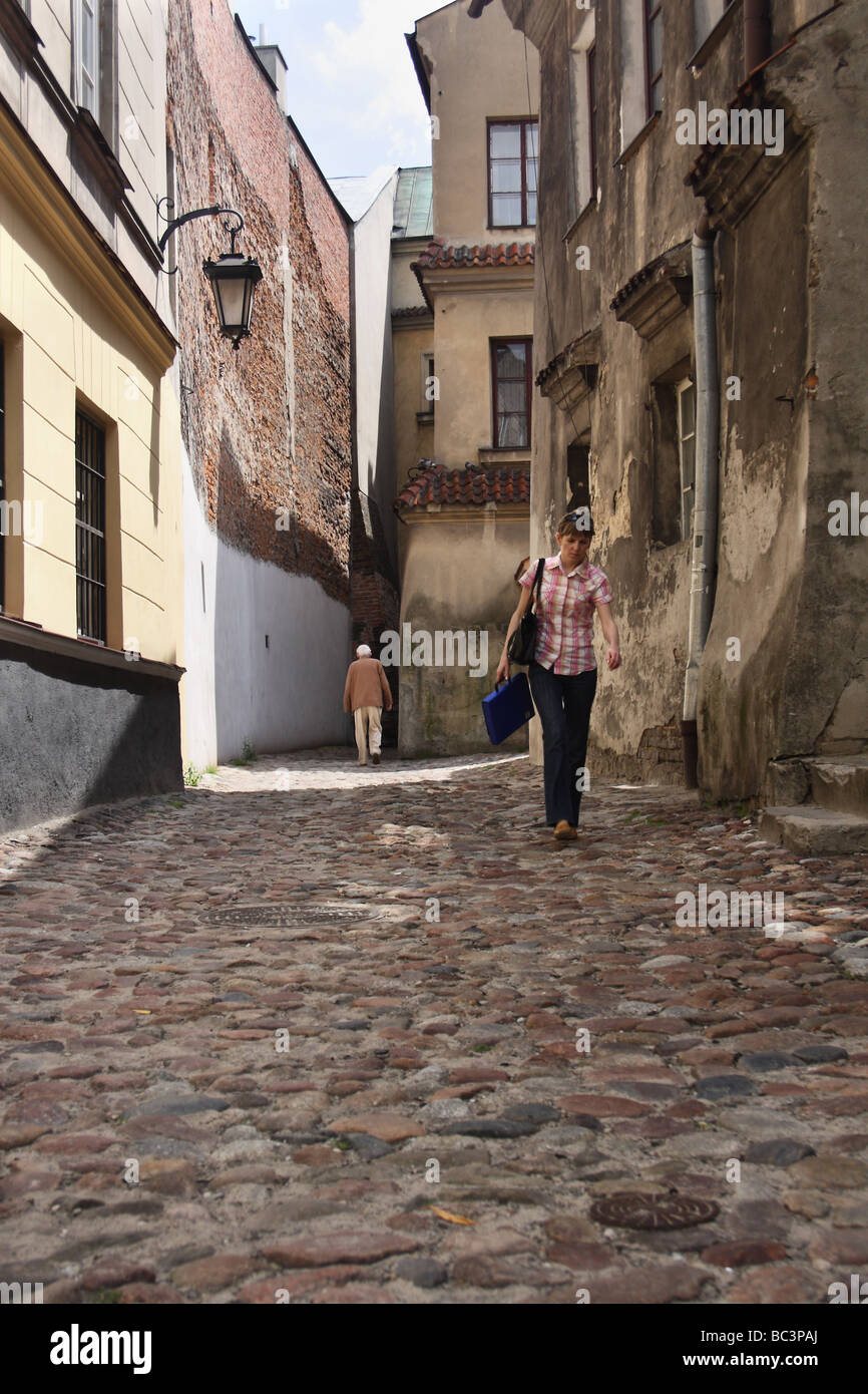 Alte Stadt Lublin, Polen. Stockfoto