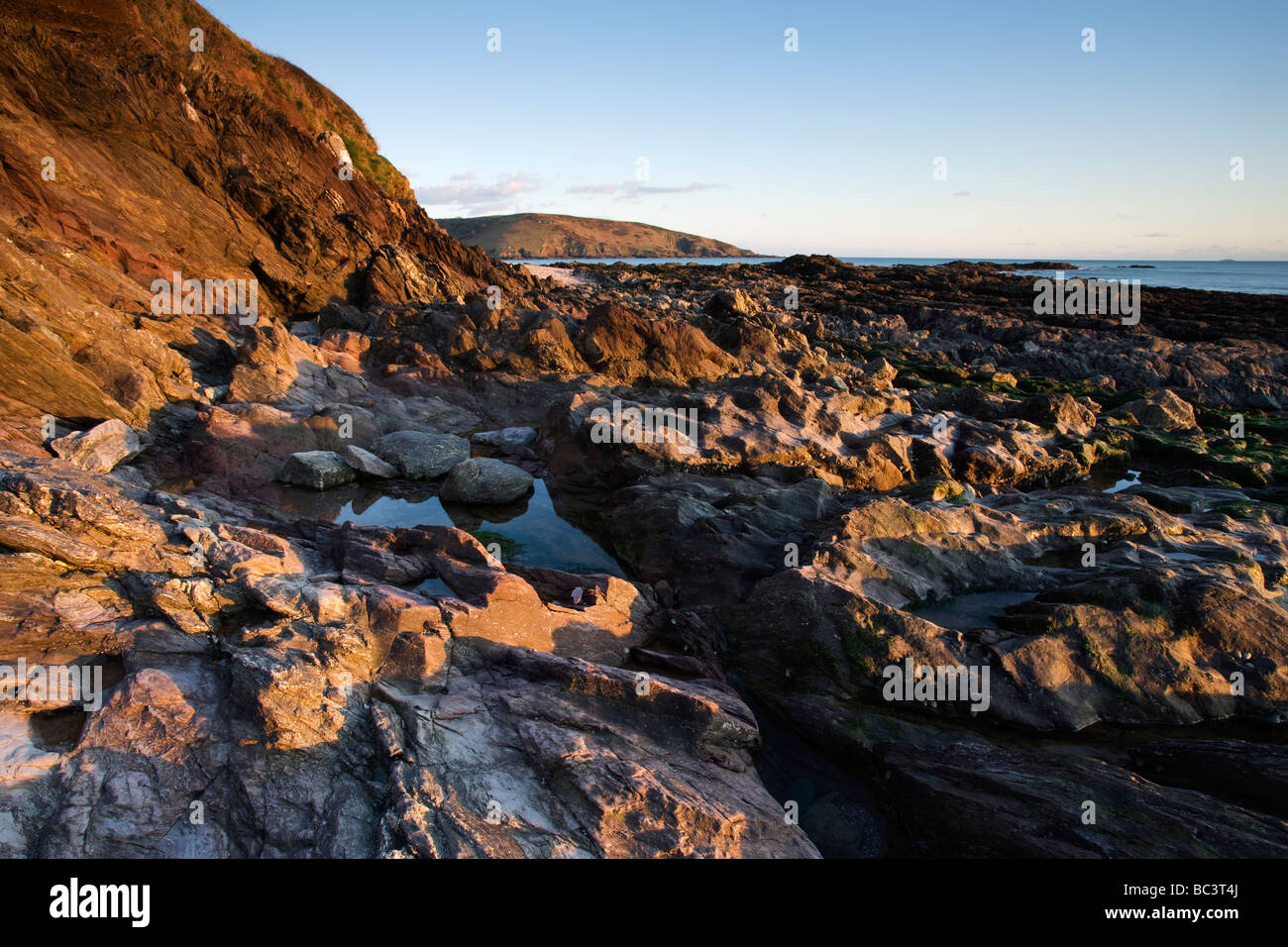 Wembury Beach, South Hams, Devon, England, Vereinigtes Königreich Stockfoto