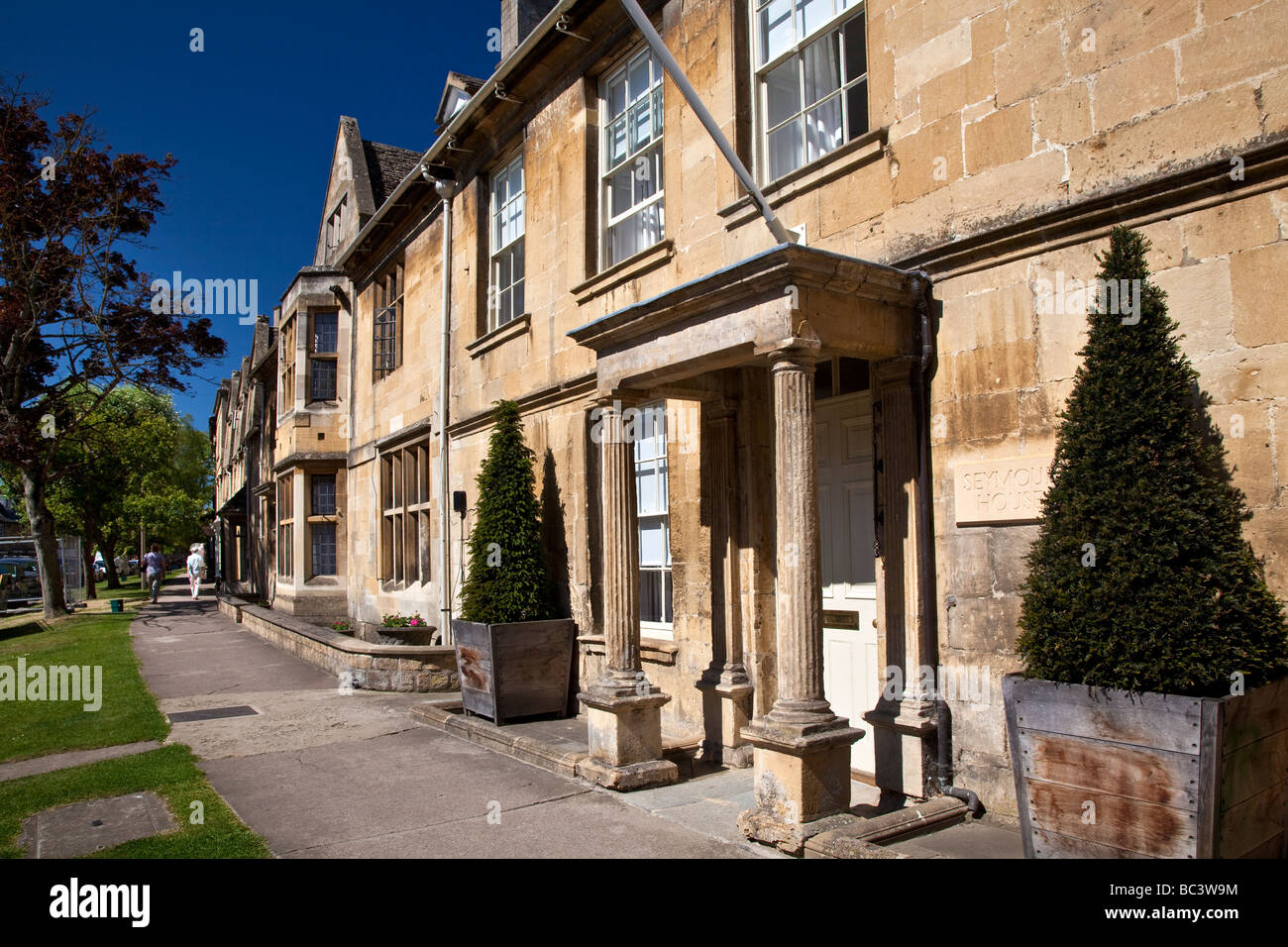 High Street Chipping Campden der Cotswolds Gloucestershire Stockfoto