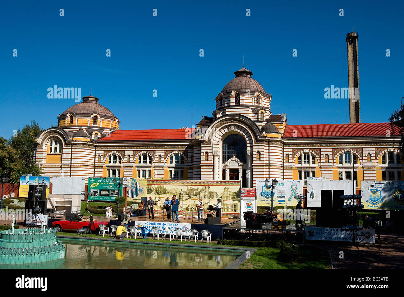 Bulgarien - Hauptstadt - Sofia Public Mineralbäder Stockfoto