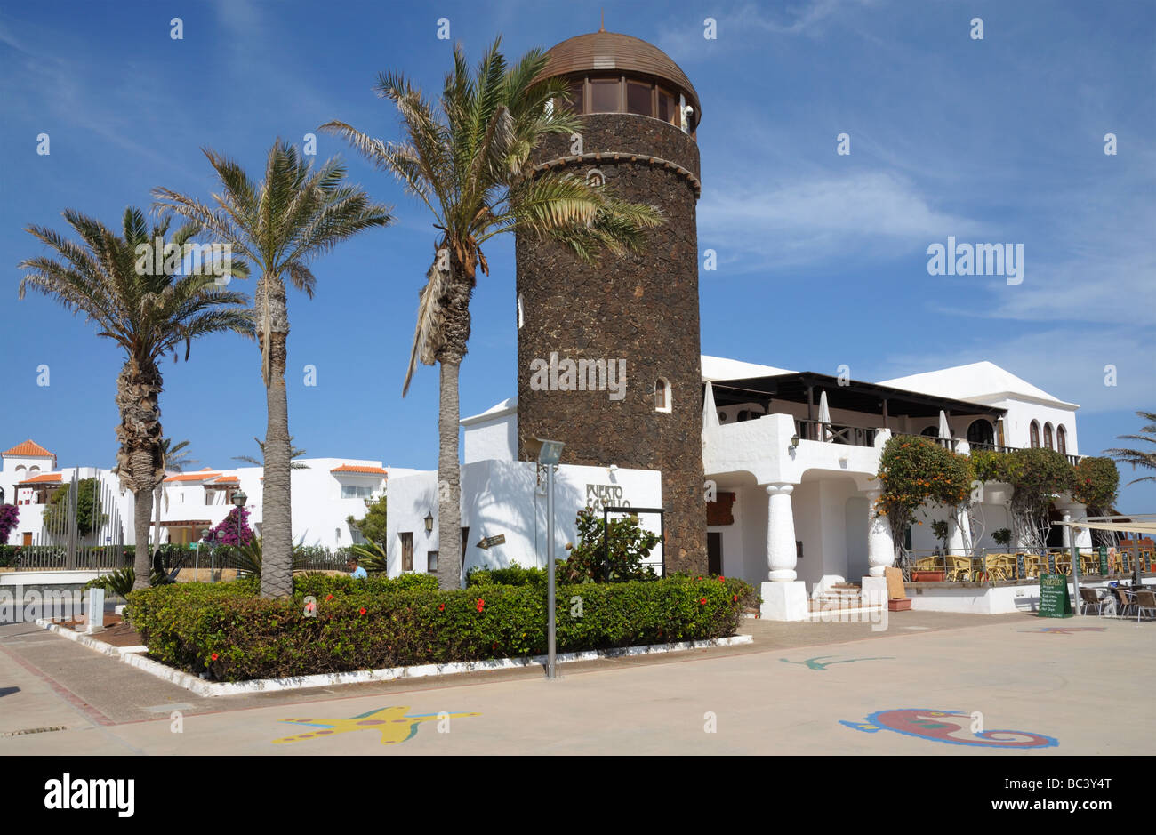 Castillo in Caleta de Fuste, Fuerteventura Stockfoto