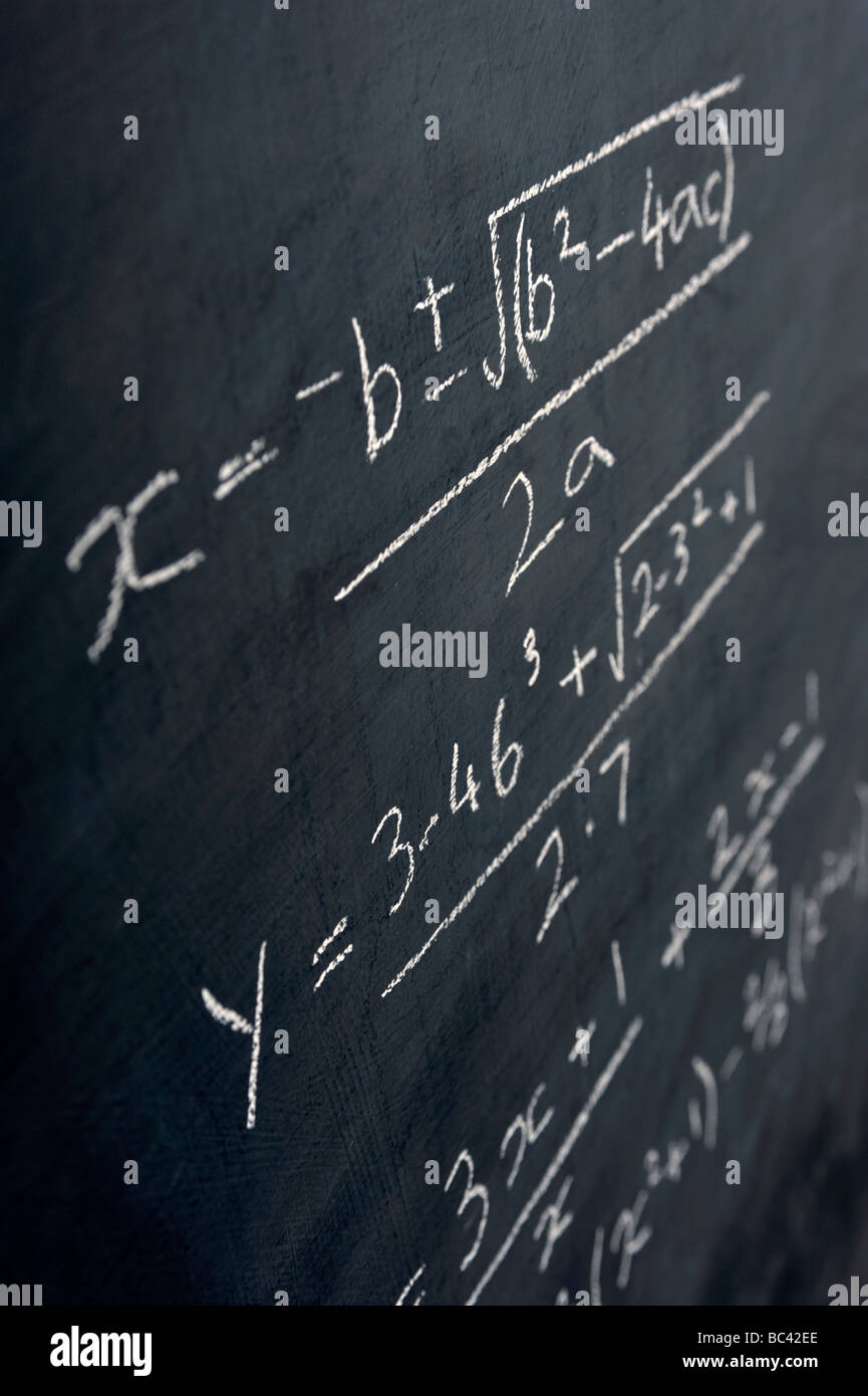 Blackboard Stockfoto