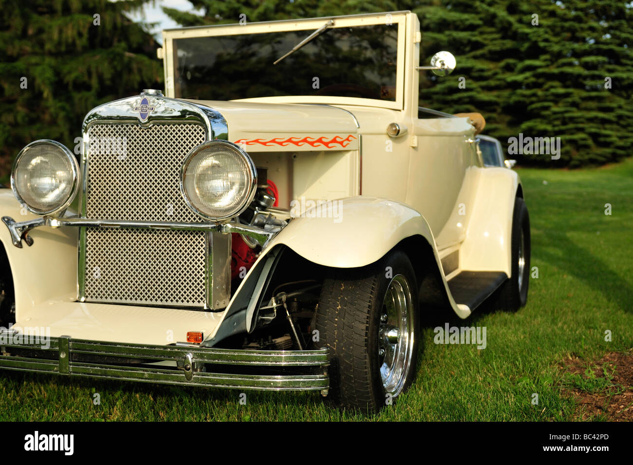 Oldtimer-Display zeigen!. Stockfoto