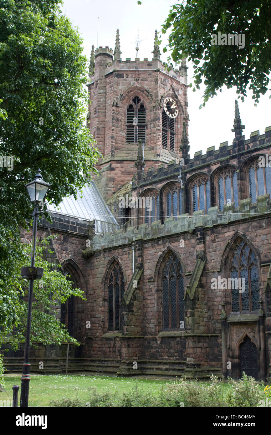 Marktgemeinde-Zentrum Nantwich Cheshire England UK GB Stockfoto