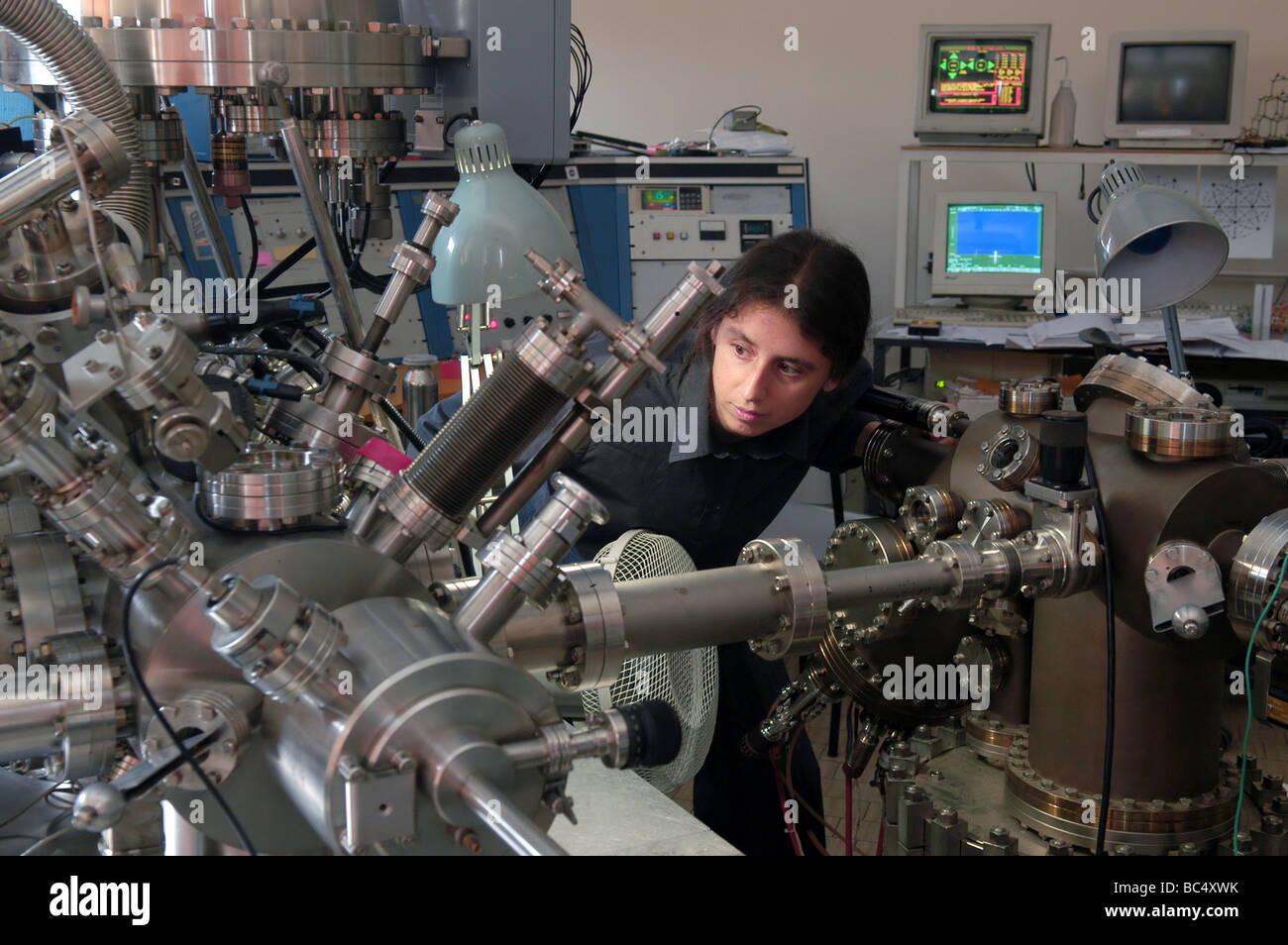 Modena (Italien), INFM, Nationales Institut für Physik der Materie; nationale Suche Zentrum für Nanotechnologie Stockfoto