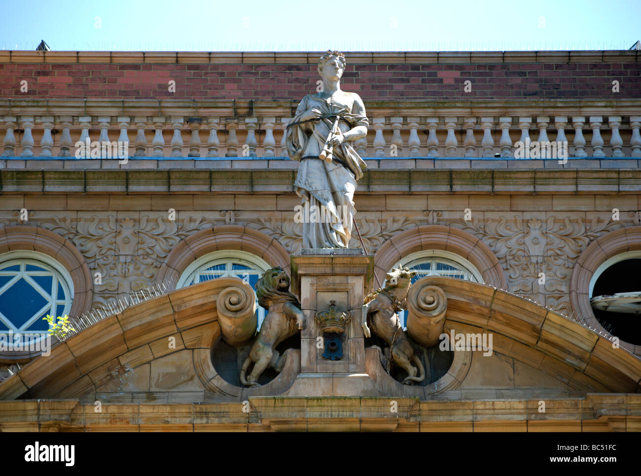 äußere Fassade des Theaters 1899 Richmond, Richmond nach Themse, Surrey, England, entworfen von frank matcham Stockfoto