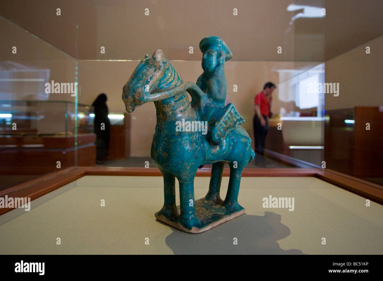 Figur im National Museum of Iran oder dem Iran Bastan Museum in Teheran Stockfoto