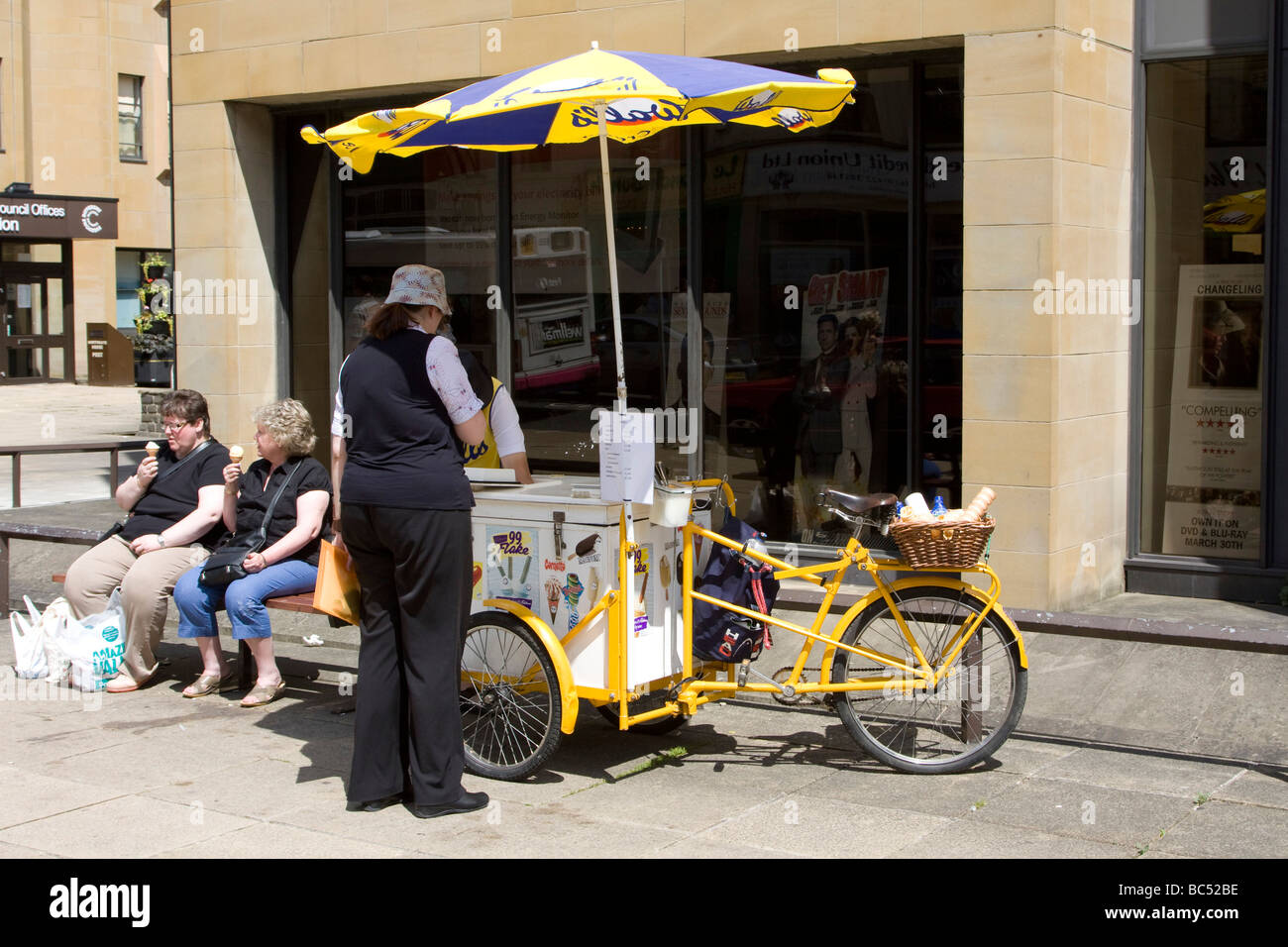 Halifax große Marktstadt Zentrum Metropolitan Borough of Calderdale West Yorkshire England UK GB Stockfoto