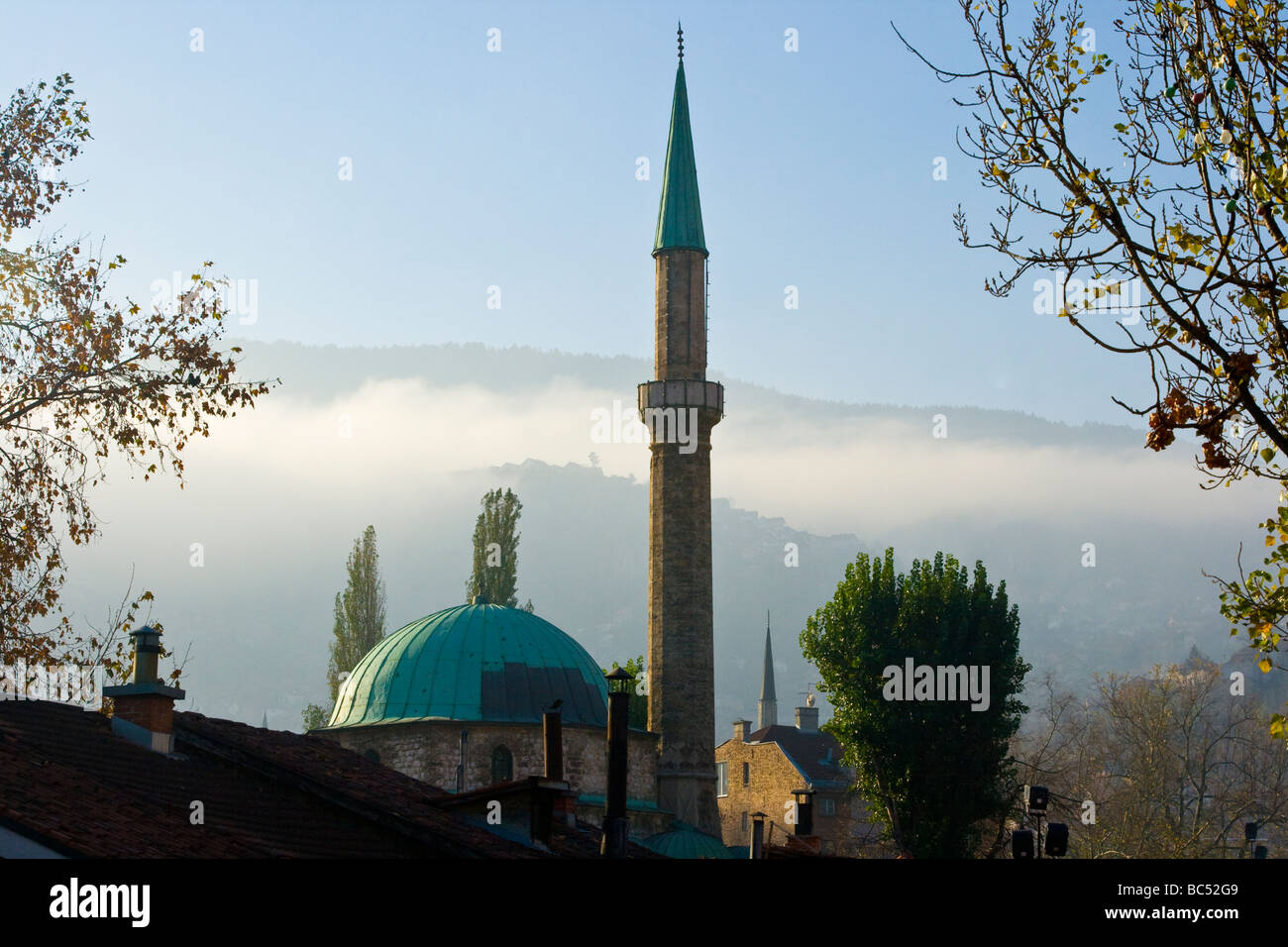 Havadze Durak Moschee in Sarajevo Bosnien Stockfoto