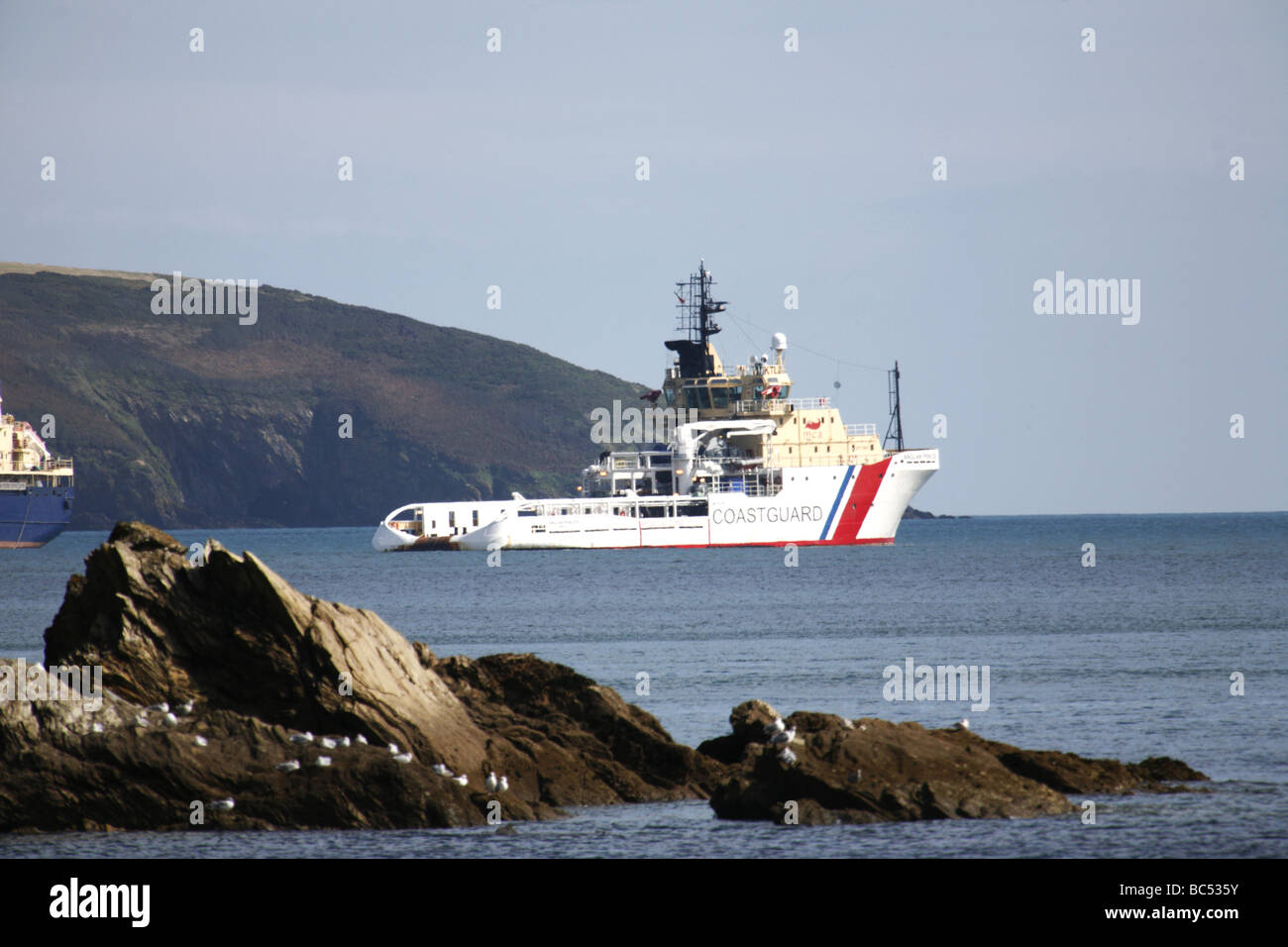 Anglian Princess Küstenwache Schiff Stockfoto
