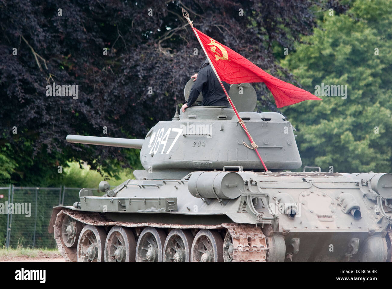 Russischen T34 Tank Stockfoto