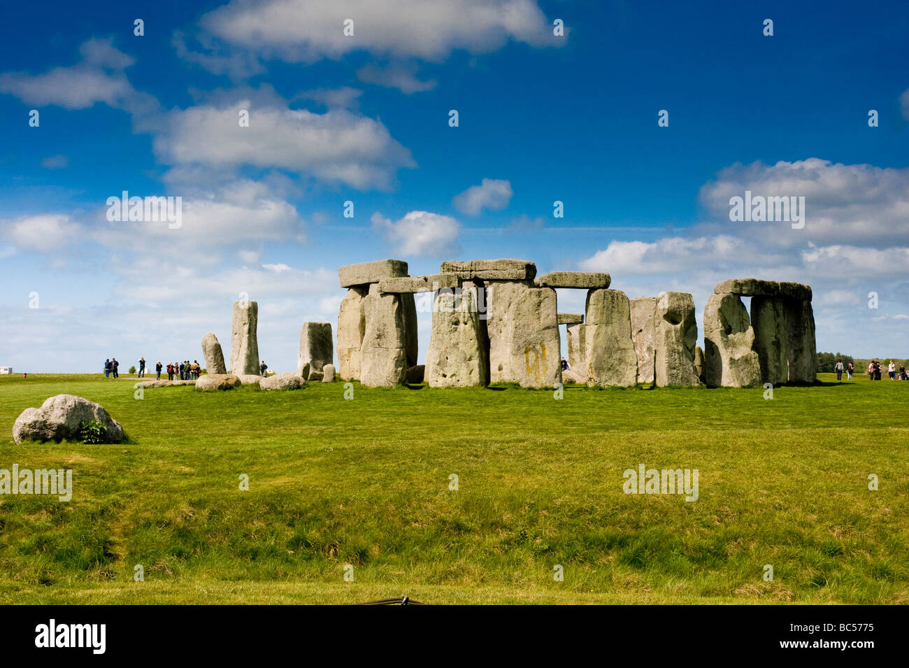 Die antike Denkmal von Stonehenge Wiltshire England UK Stockfoto