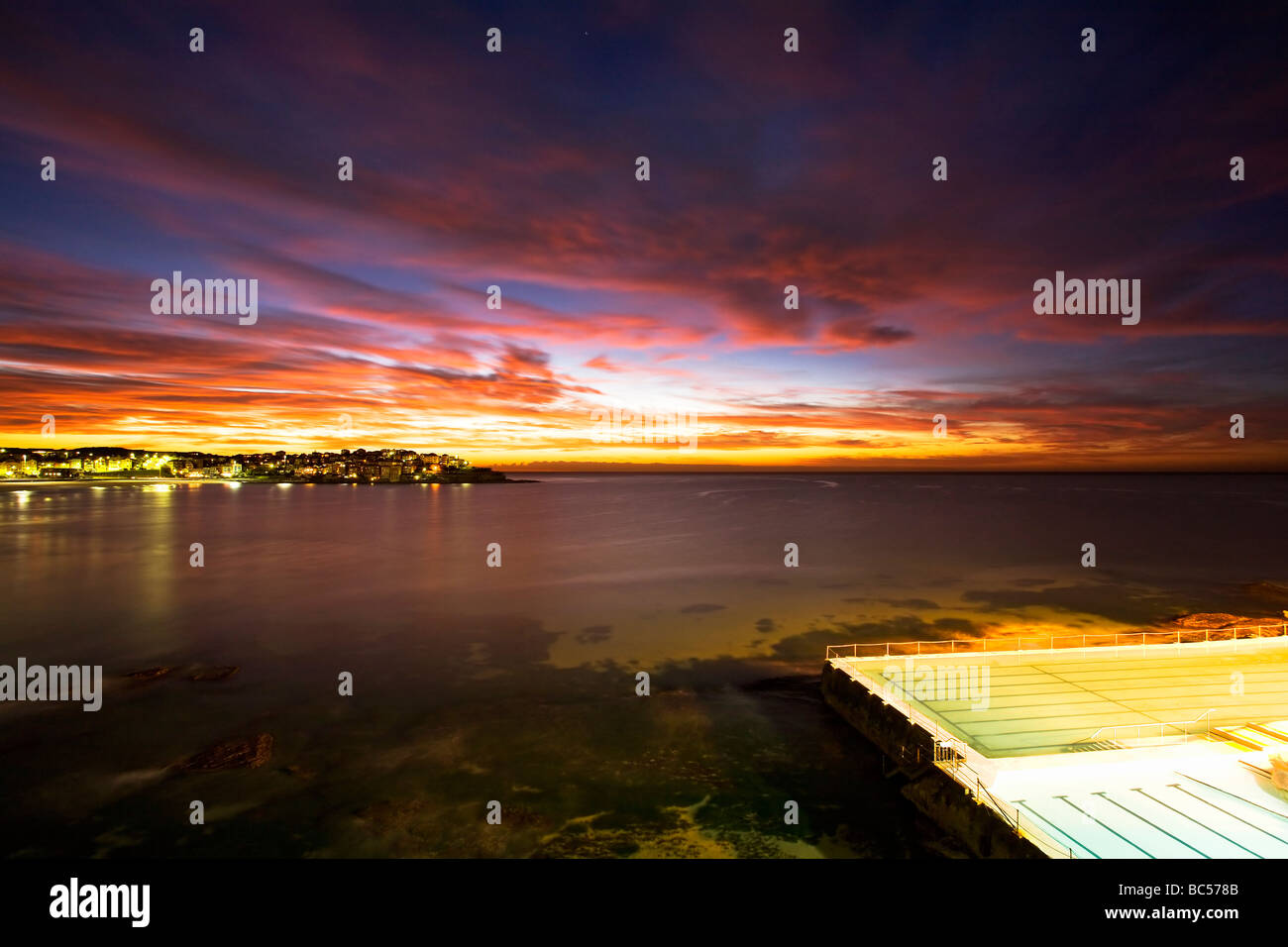 Bondi Beach sunrise Stockfoto