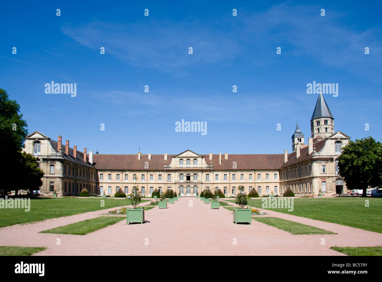 Cluny Abtei Cluny Burgund Frankreich Stockfoto