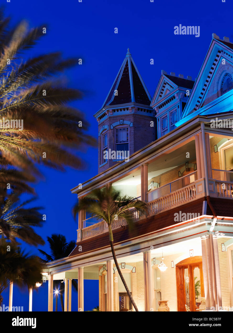 Key West, die südlichste Haus in den USA Stockfoto