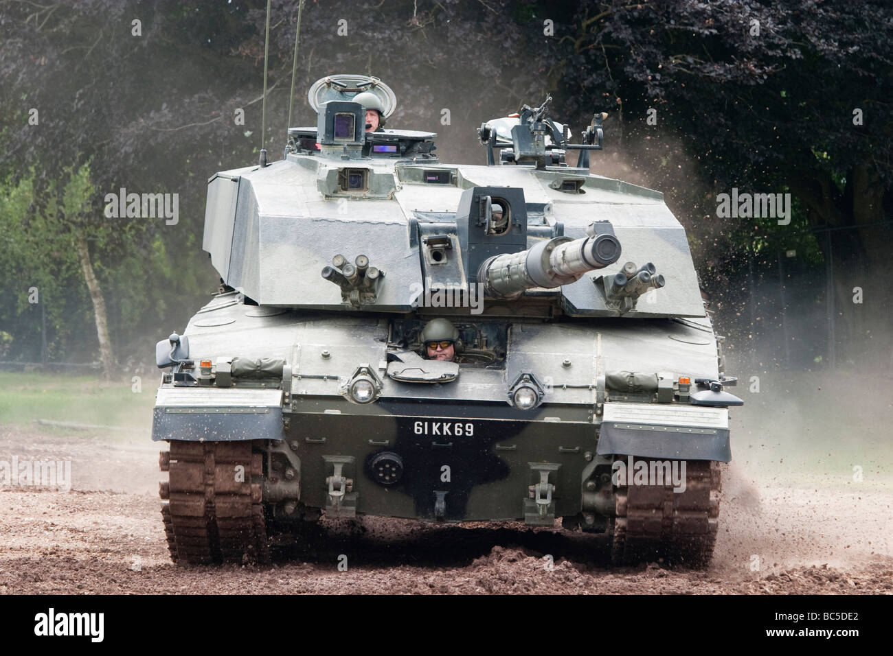 Challenger 2 Tank Stockfoto