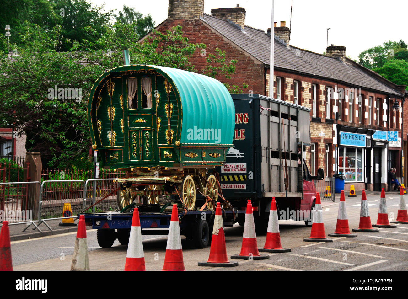 Appleby Horse Fair 2009 Stockfoto