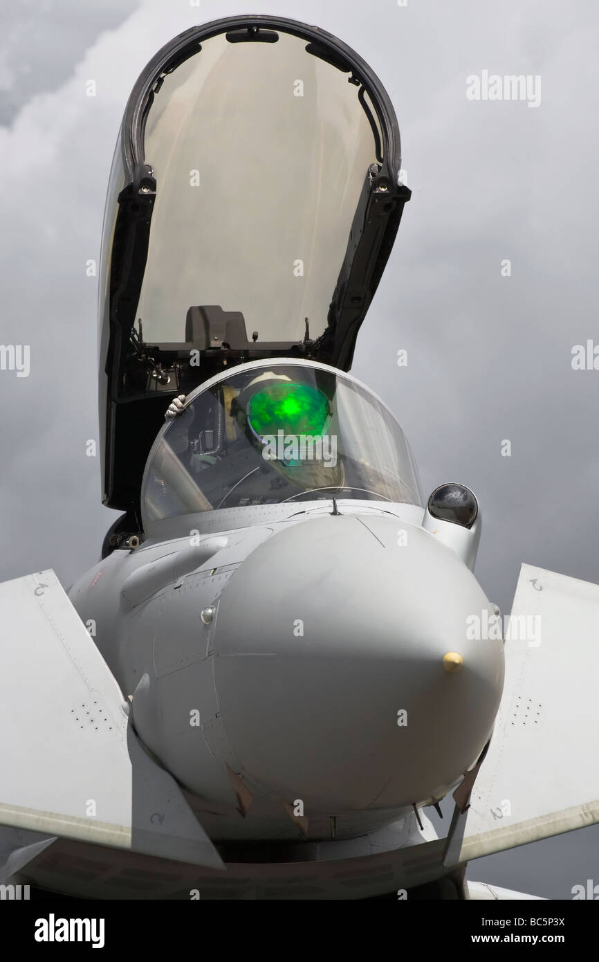 BAe Bae Systeme Taifun RAF Kämpfer Stockfoto