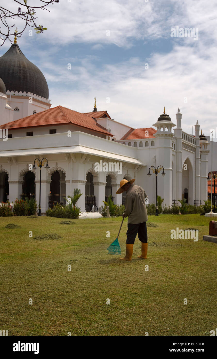 Kapitan Keling Moschee, Georgetown, Penang, Malaysia Stockfoto