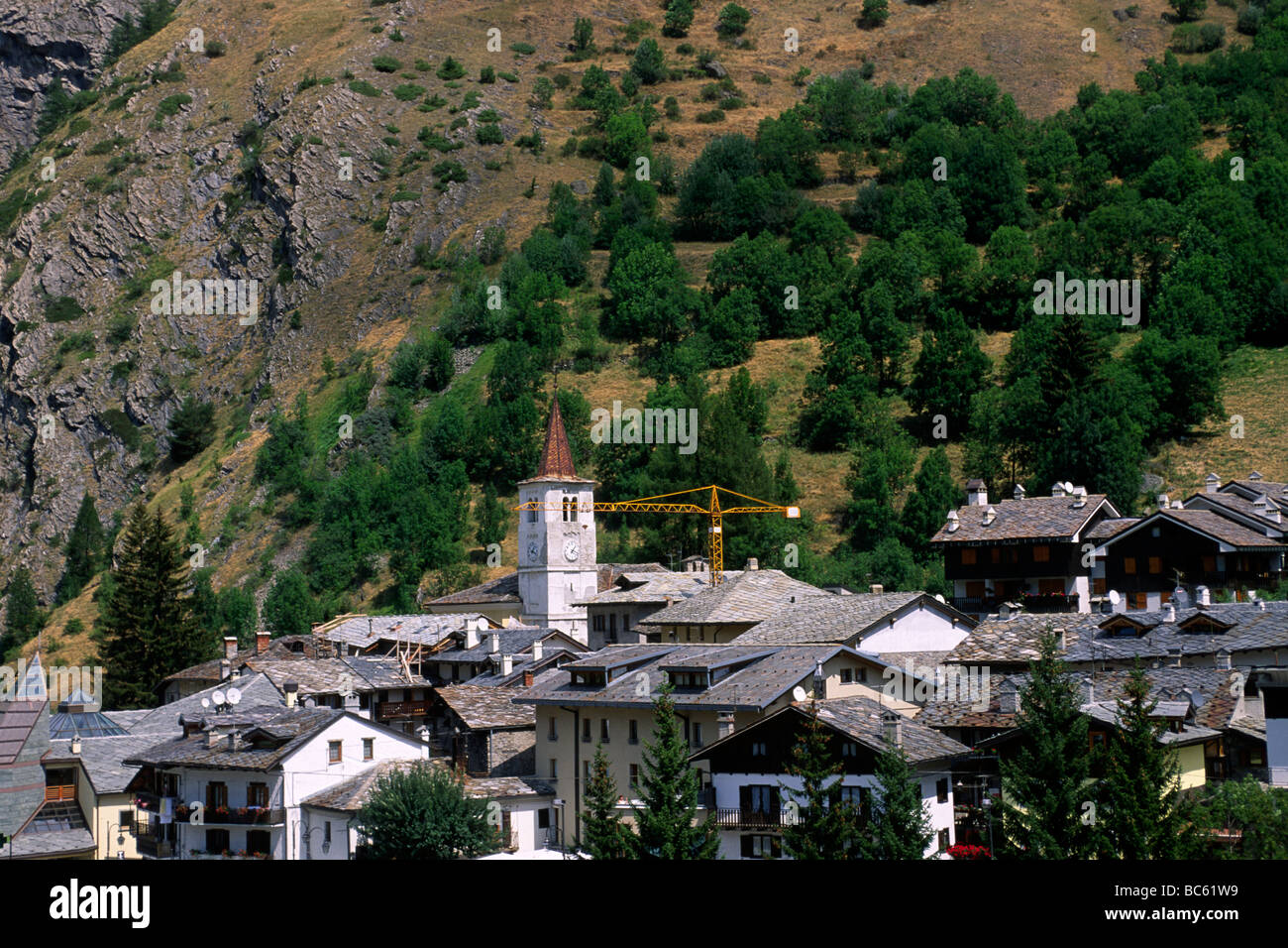 Italien, Valle d ' Aosta, La Thuile Stockfoto