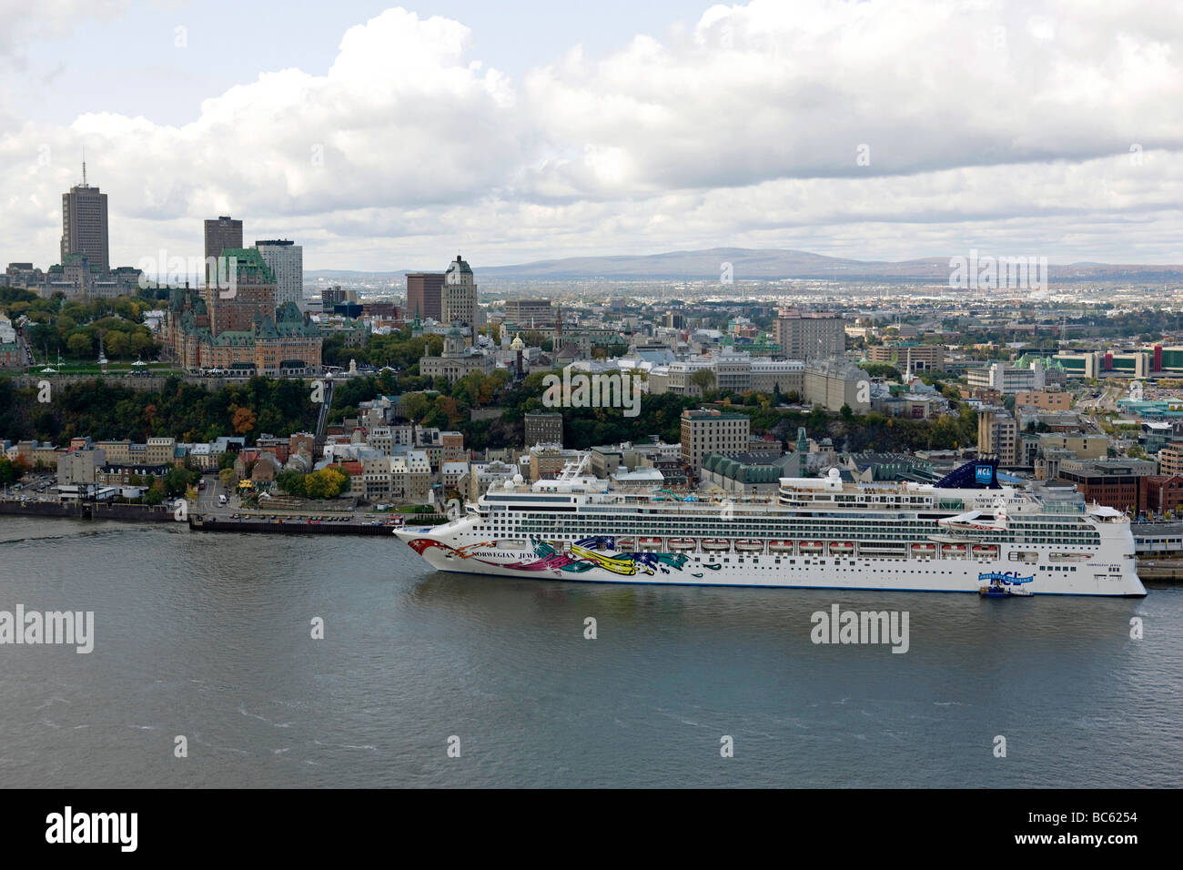 Yacht-Hafen von Quebec, Kanada Stockfoto