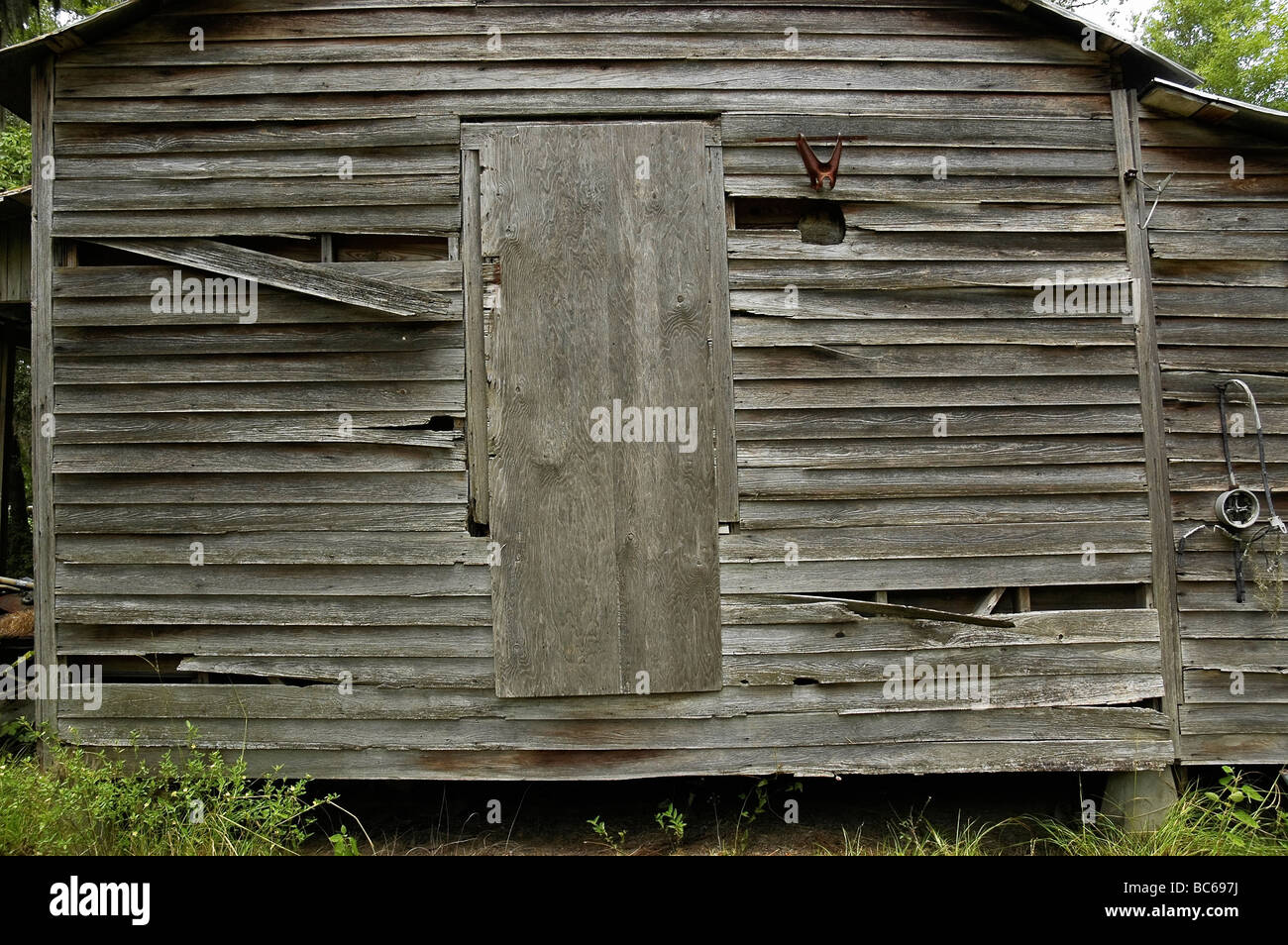 alte verlassene Farm House North Florida Stockfoto