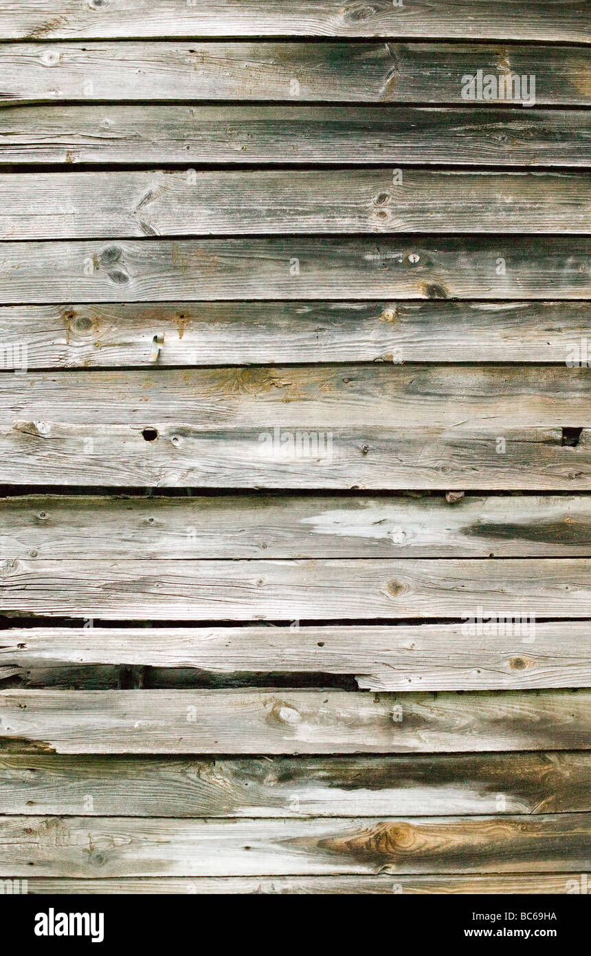 Es ist eine braune Holzwand Hintergrund Vintage Architektur Stockfoto