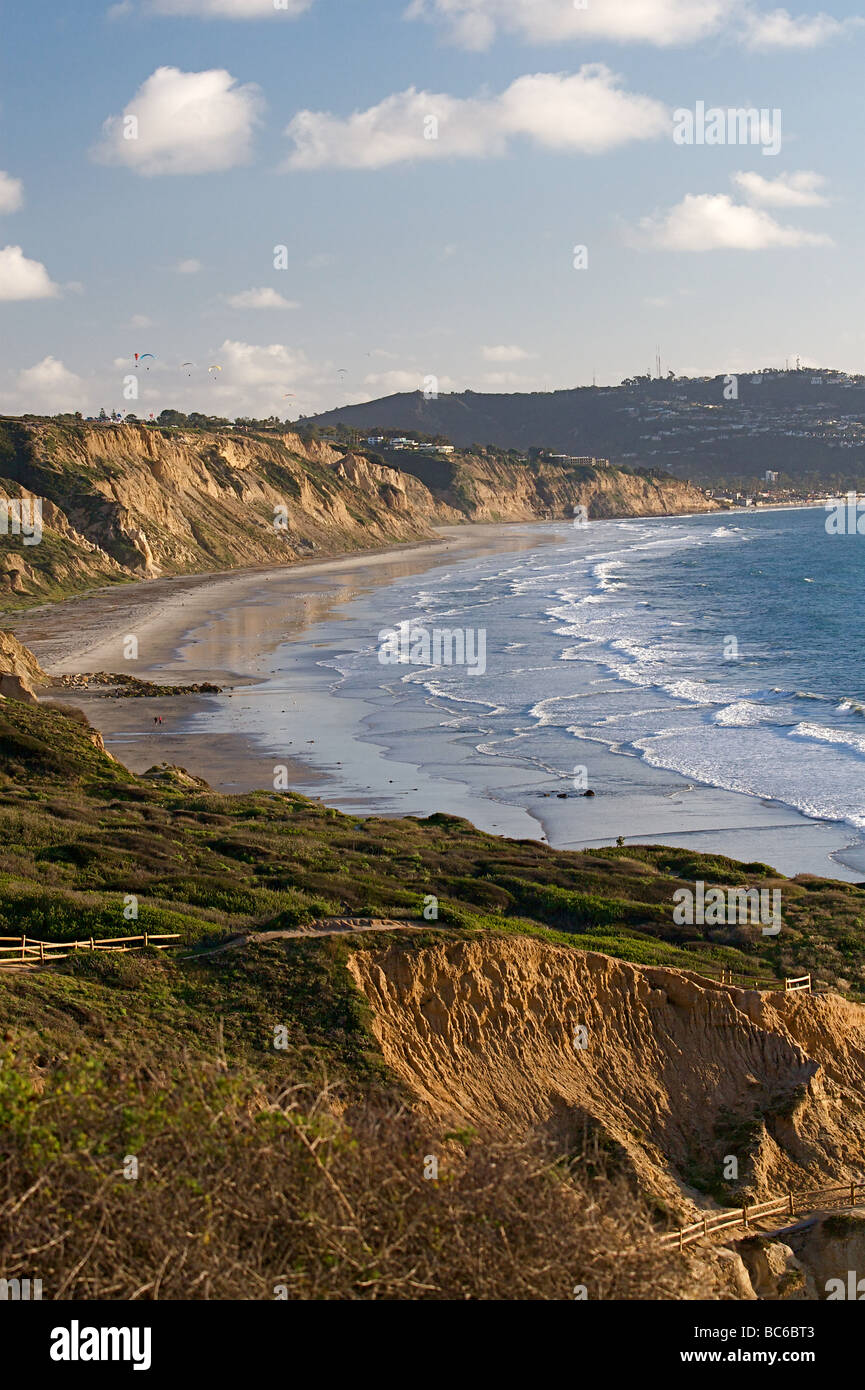 Torrey Pines State Beach in San Diego, Kalifornien, USA. Stockfoto