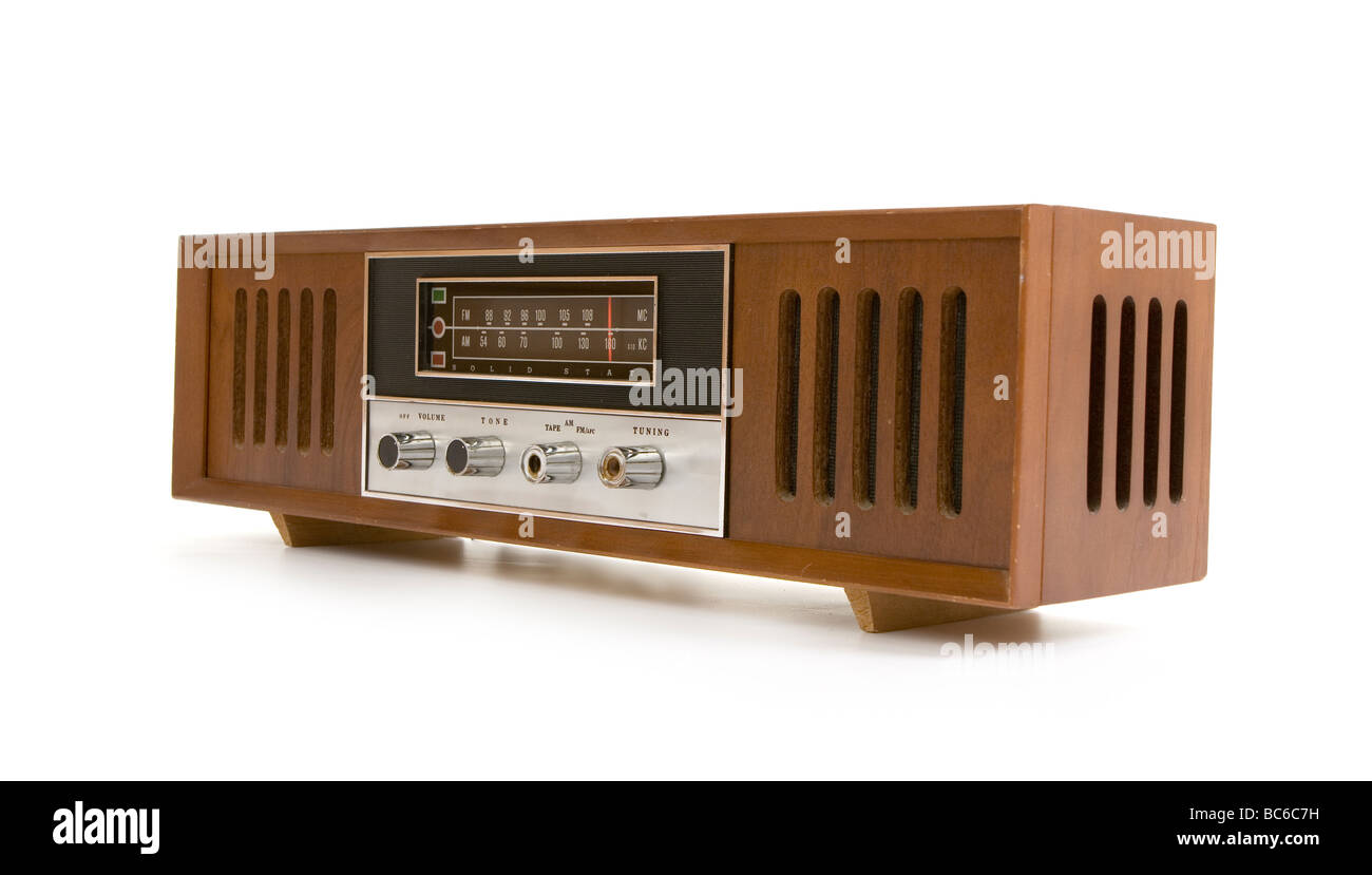 Vintage radio Stockfoto