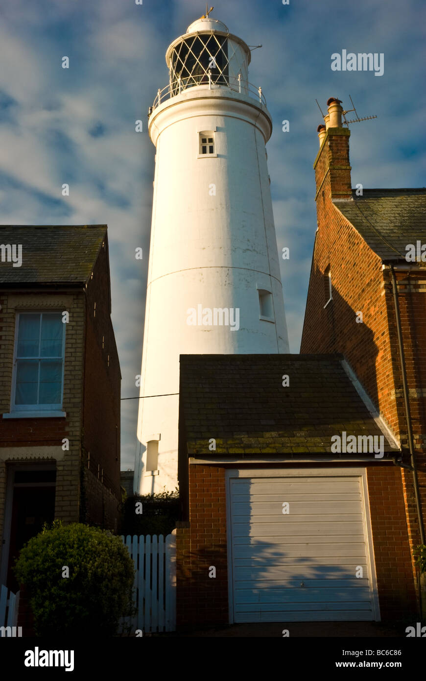 Southwold Lighthouse bei Sonnenaufgang Stockfoto