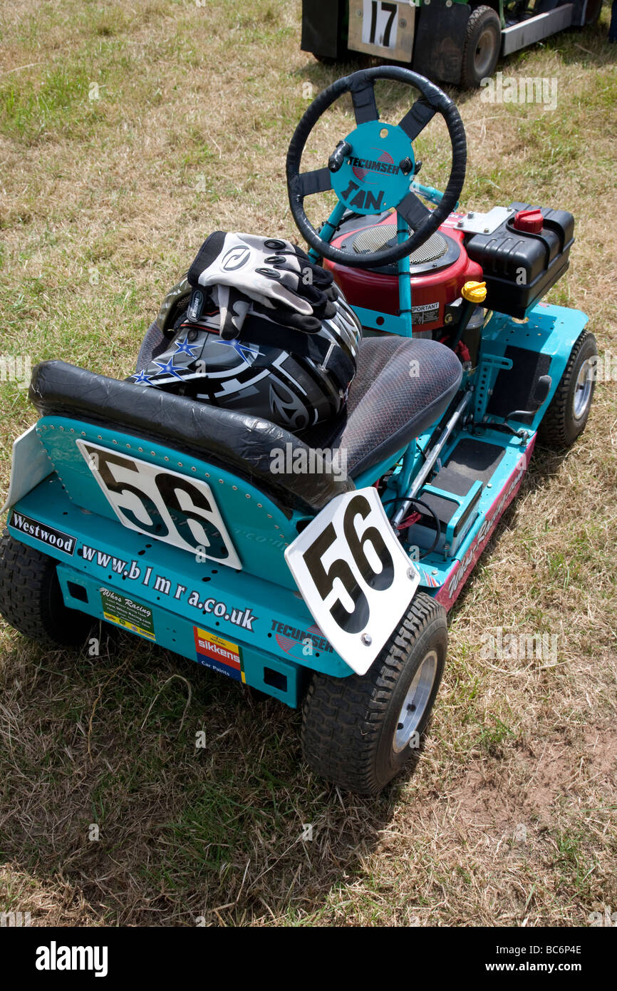 Rasenmäher Racing Charleville landwirtschaftliche Show, Irland Stockfoto