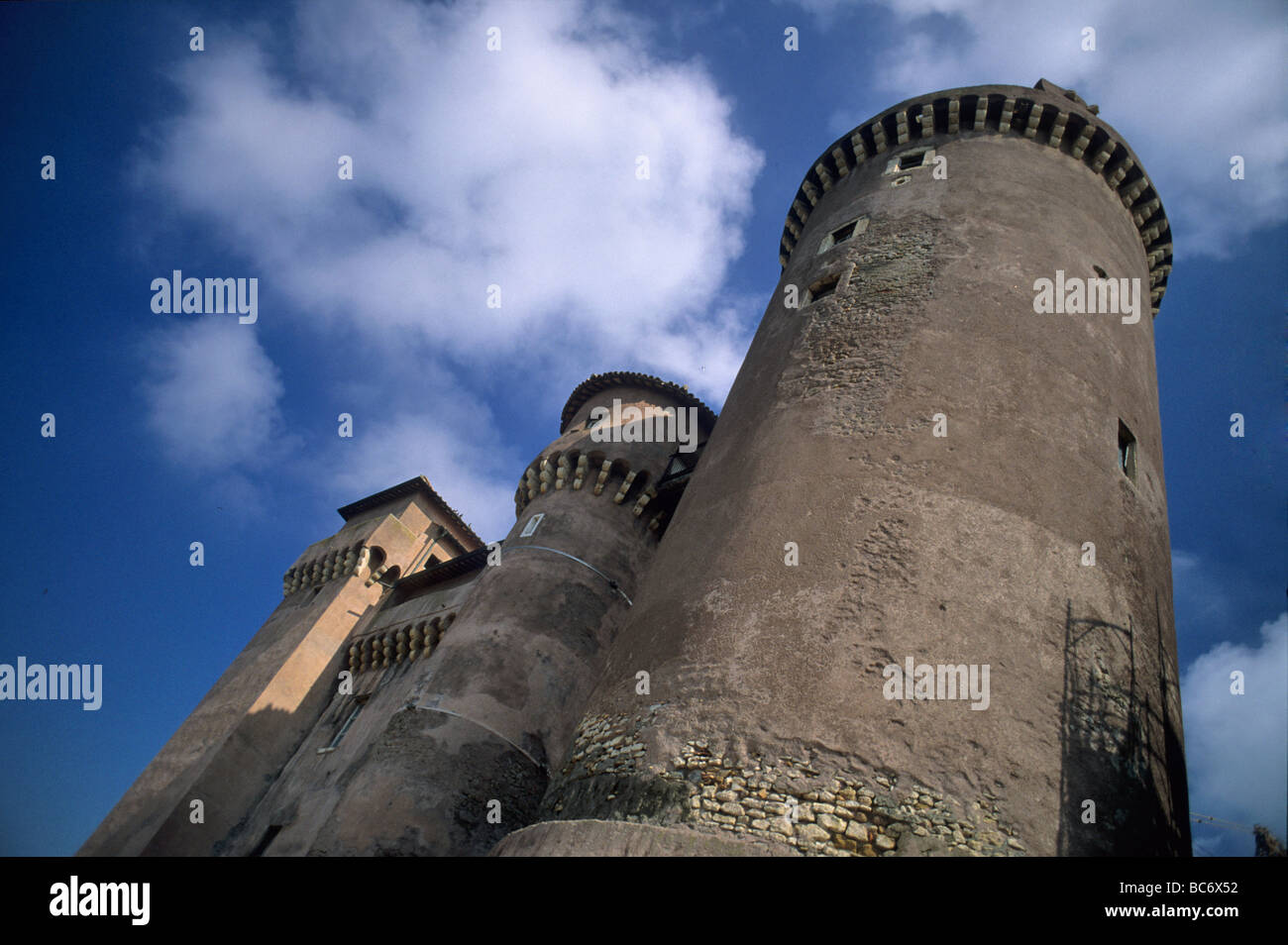 Castello Orsini, Orsini Burg Santa Severa, Latium, Italien Stockfoto