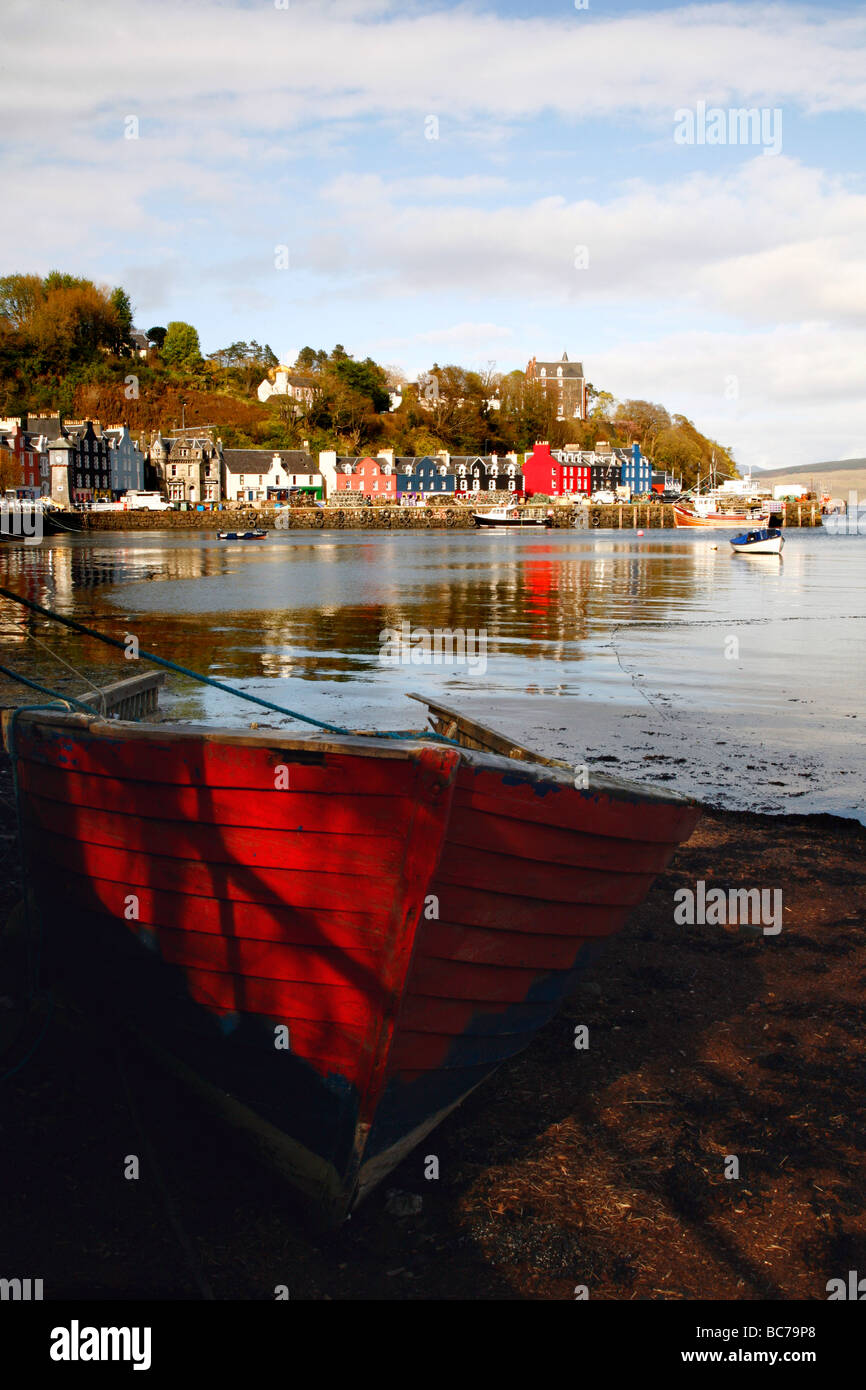 Die Stadt Tobermory, Isle of Mull, Inneren Hebriden, Highlands, Schottland, Vereinigtes Königreich. Stockfoto